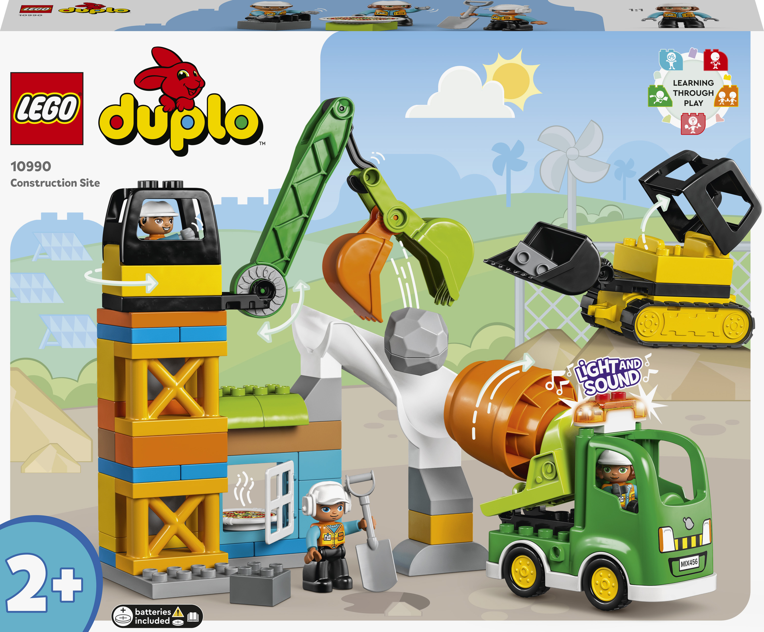 Акция на Конструктор LEGO DUPLO Будівельний майданчик (10990) от Будинок іграшок