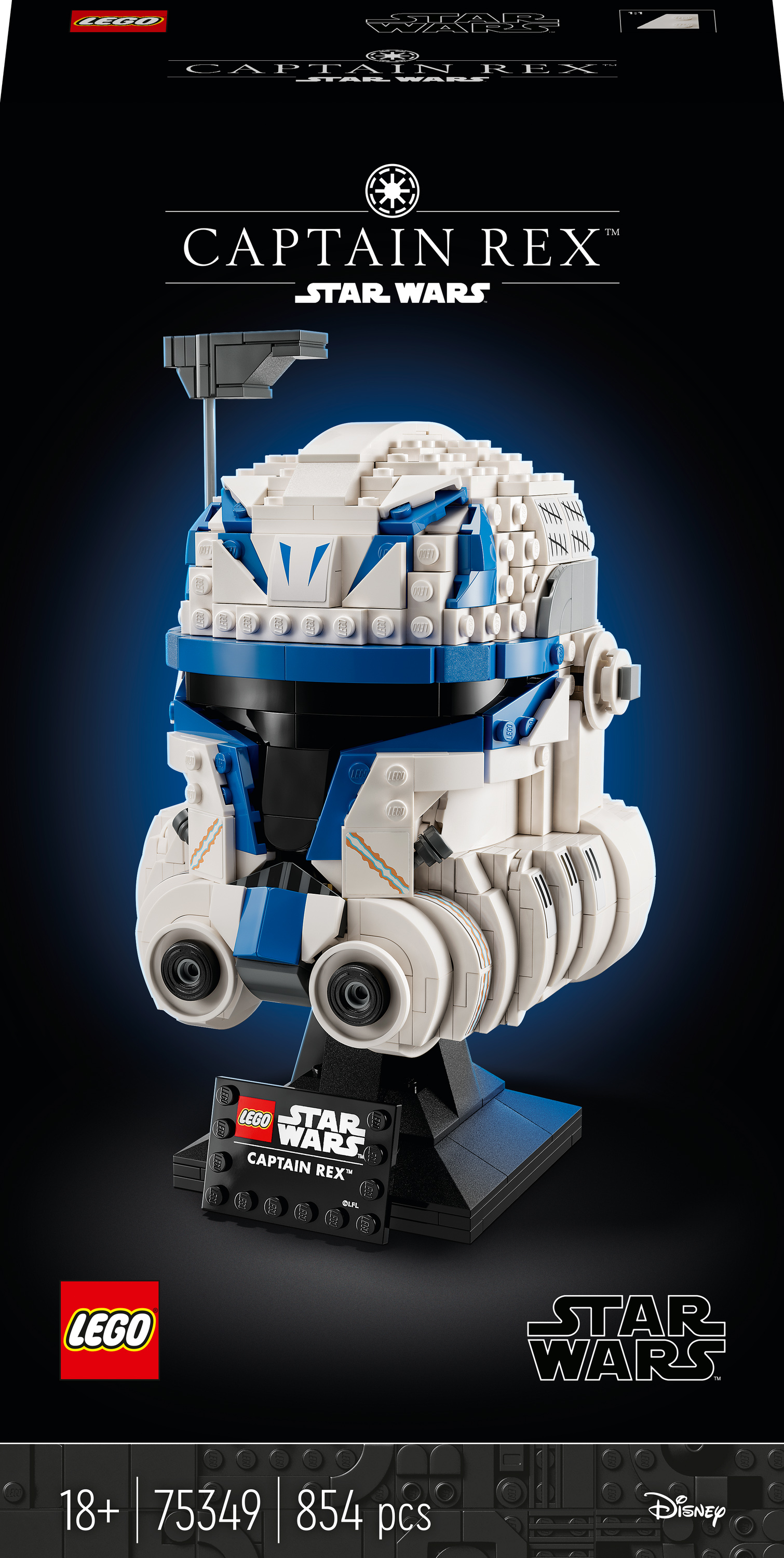 

Конструктор LEGO Зоряні війни Шолом капітана Рекса (75349)