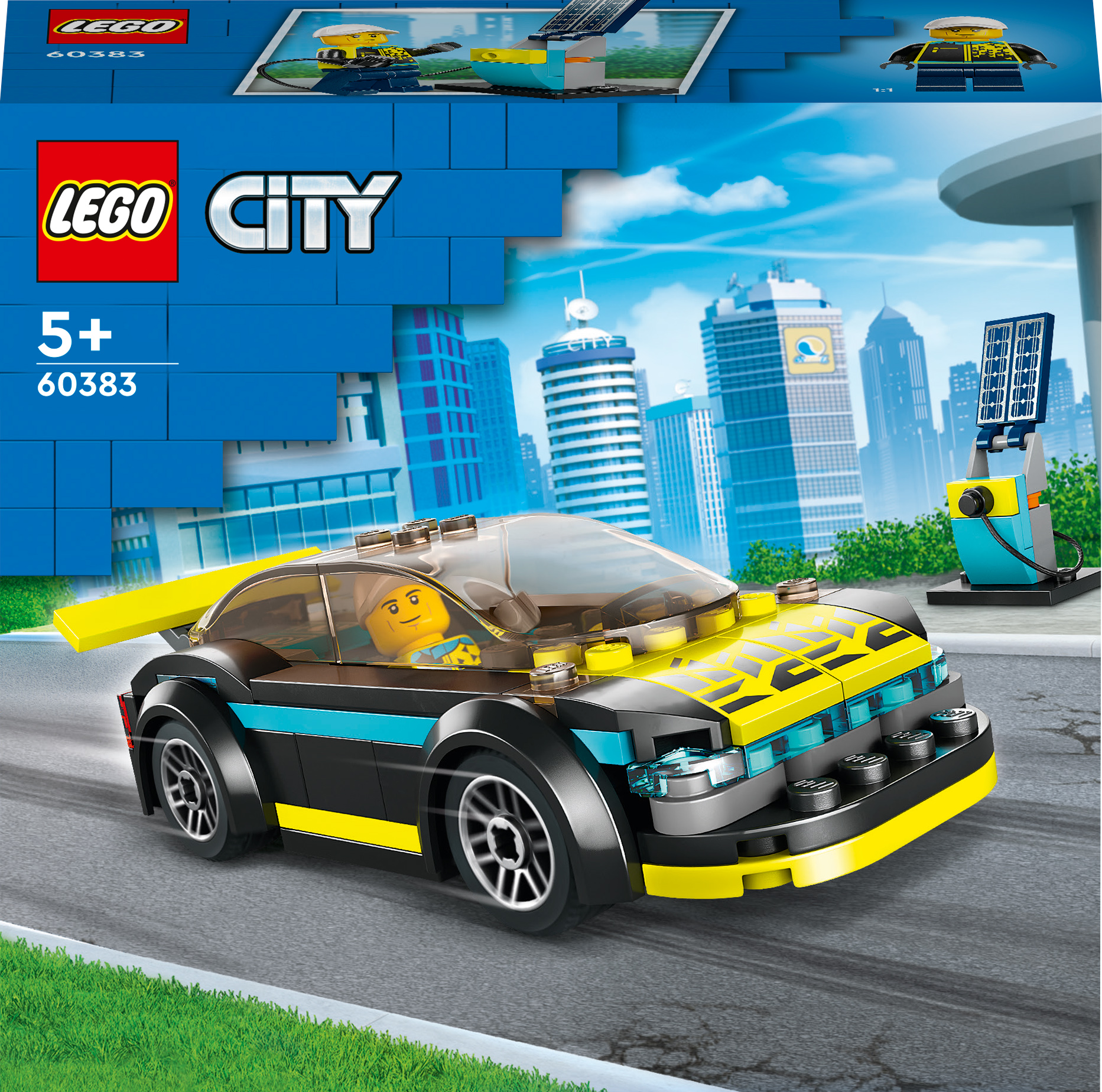 

Конструктор LEGO City Електричний спортивний автомобіль (60383)