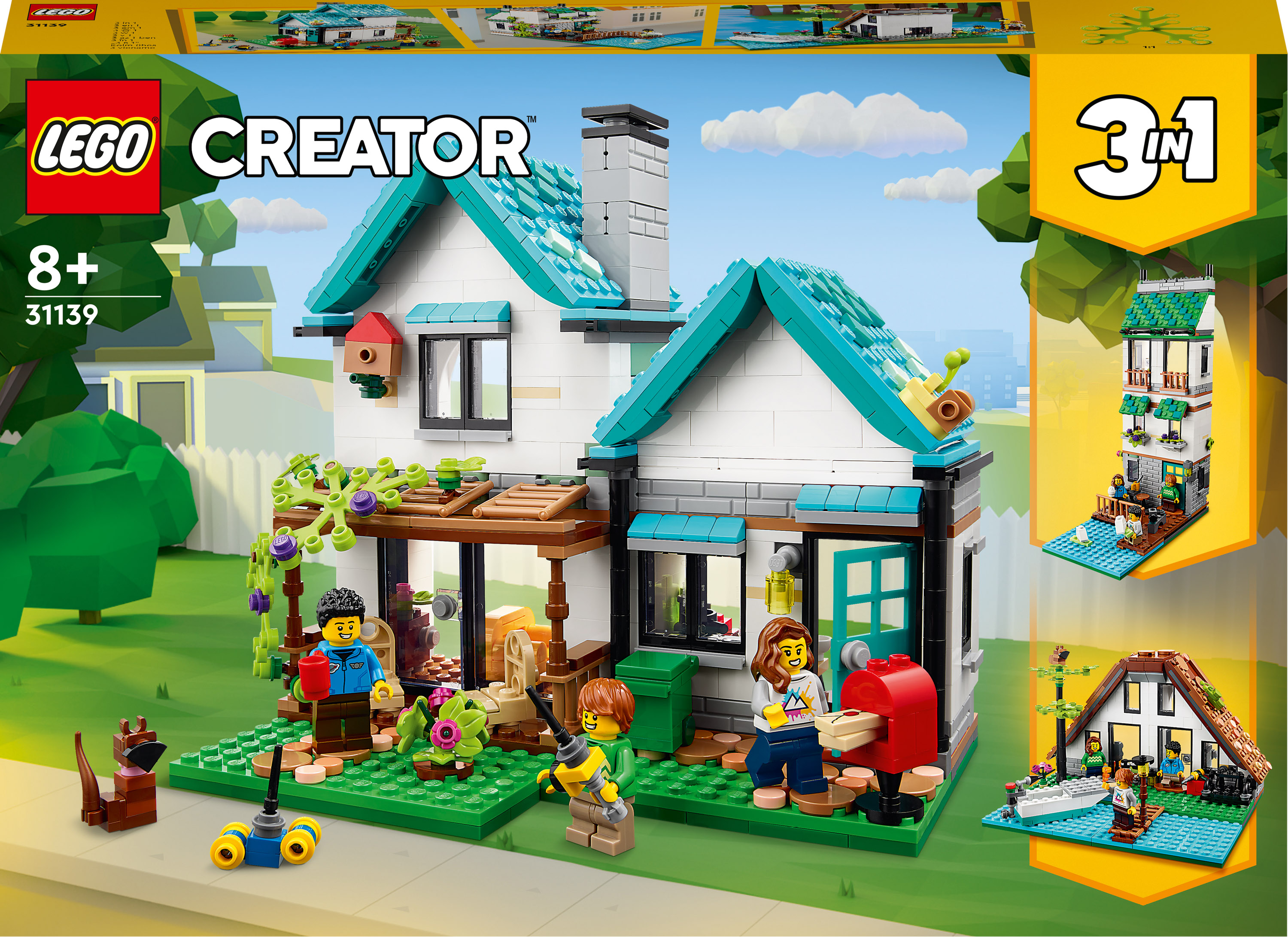 Акция на Конструктор LEGO Creator Затишний будинок (31139) от Будинок іграшок