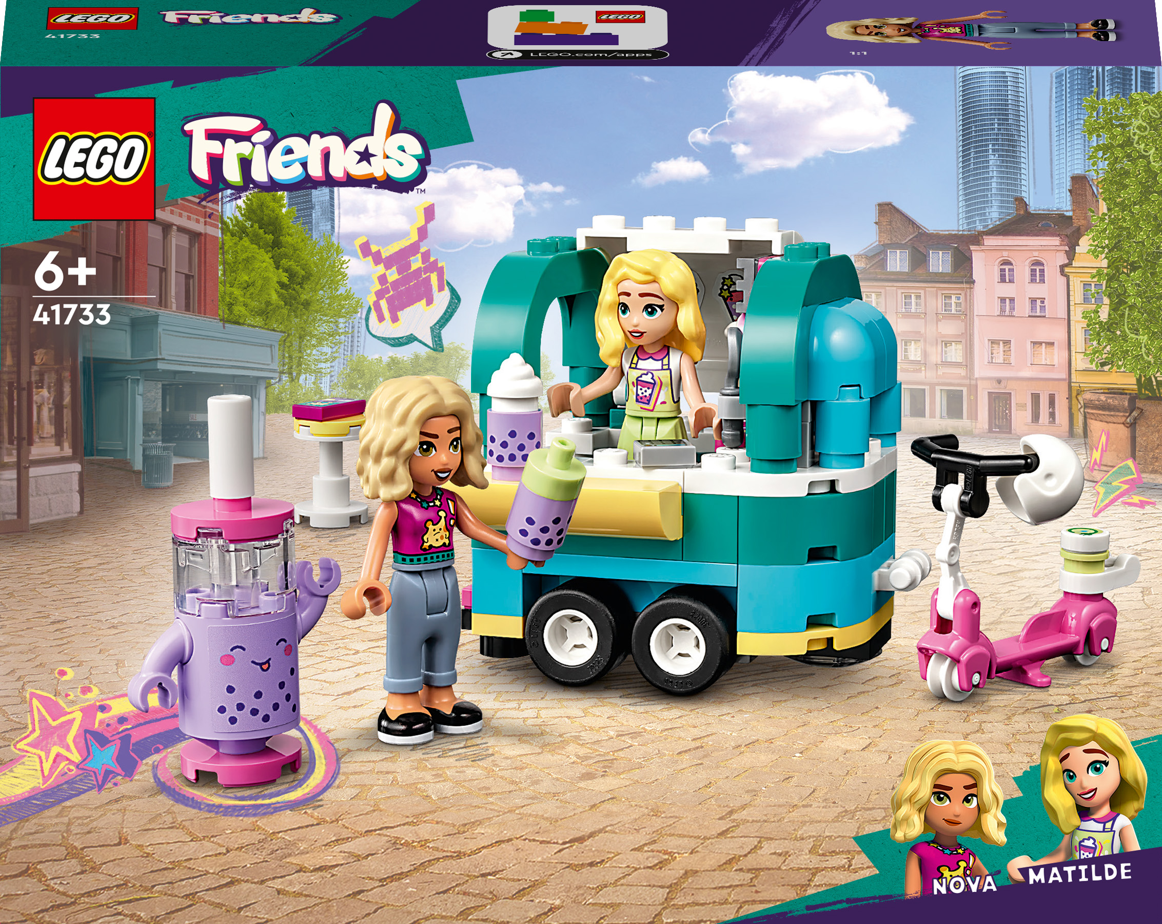 

Конструктор LEGO Friends Бабл ті кафе на колесах (41733)