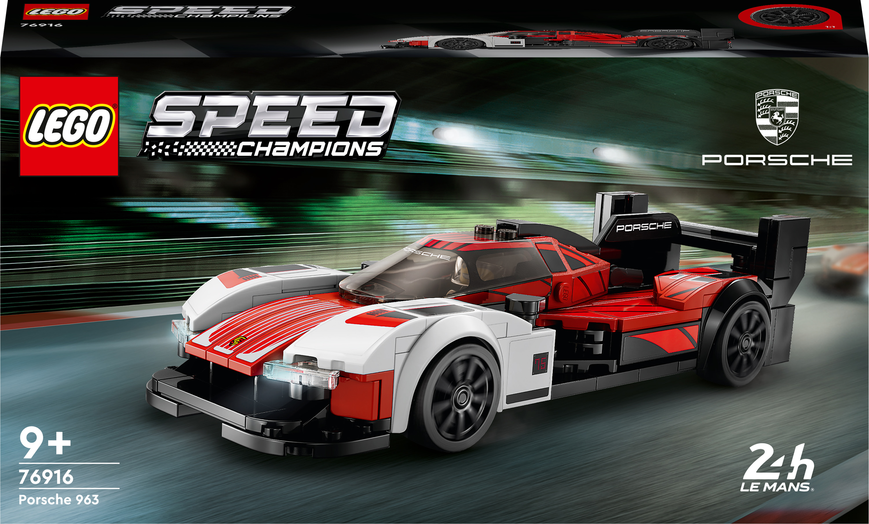 

Конструктор LEGO Speed Champions Porsche 963 (76916)