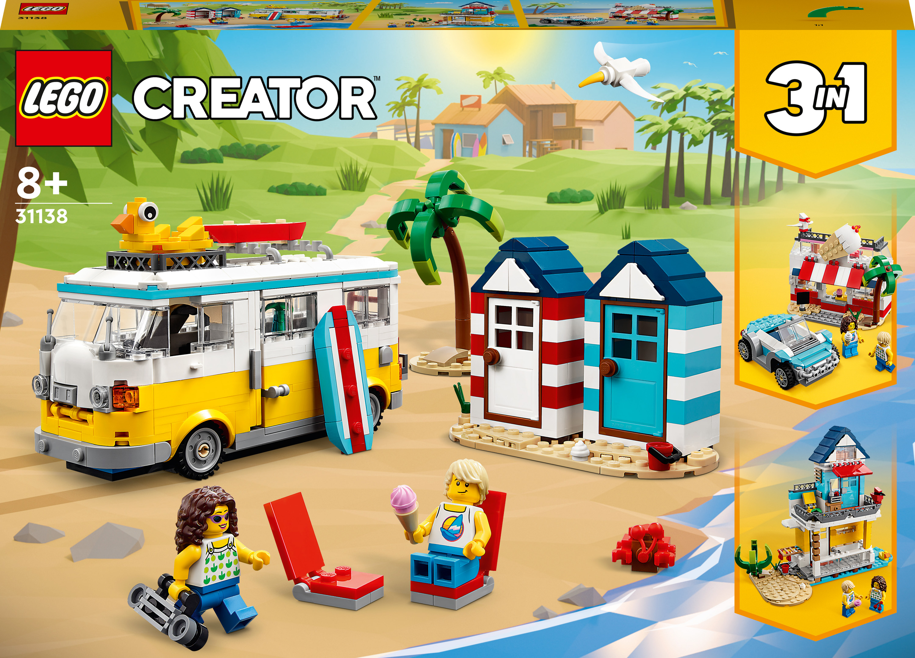 

Конструктор LEGO Creator Пляжний фургон (31138)