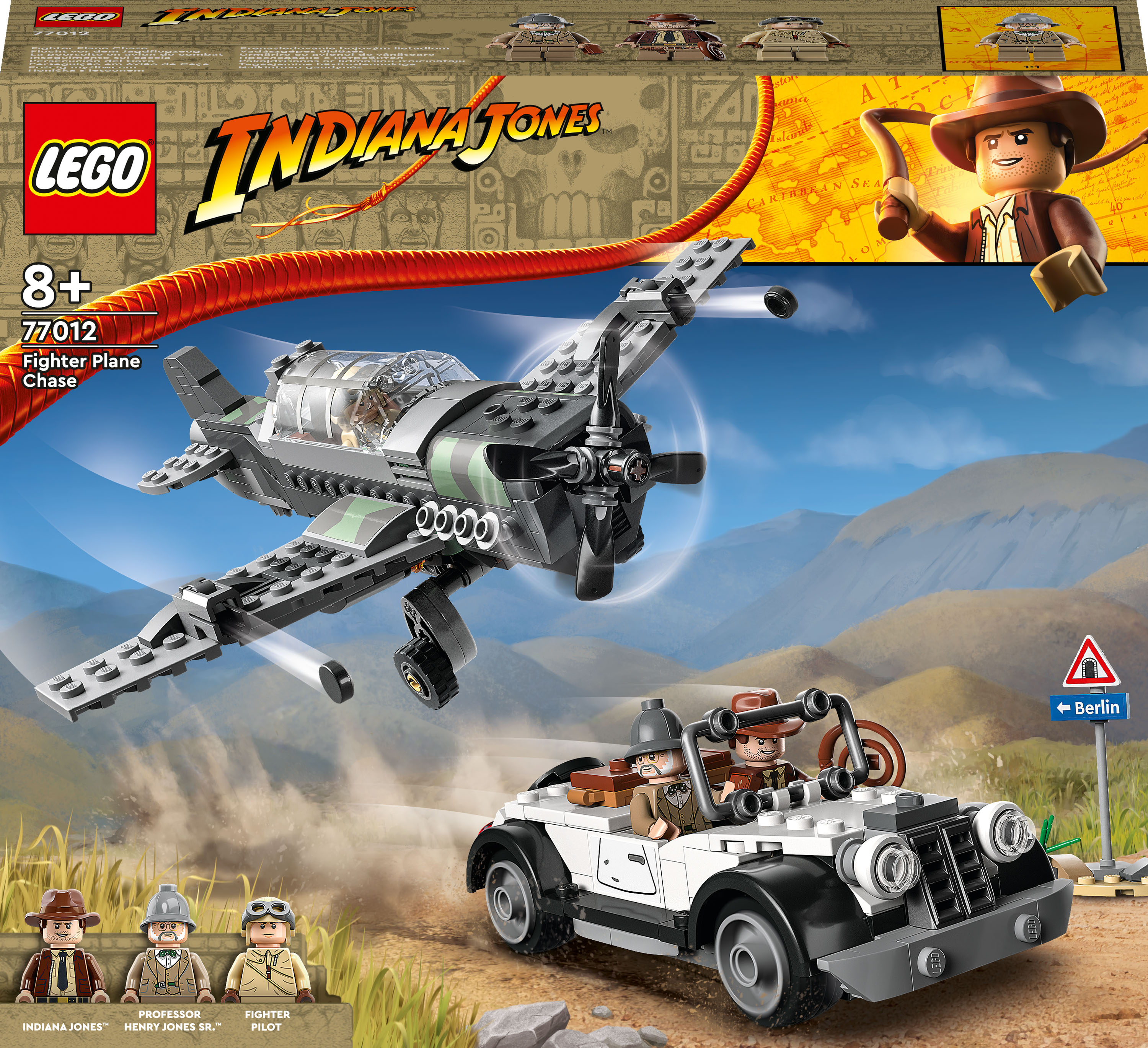 

Конструктор LEGO Indiana Jones Переслідування на винищувачі (77012)
