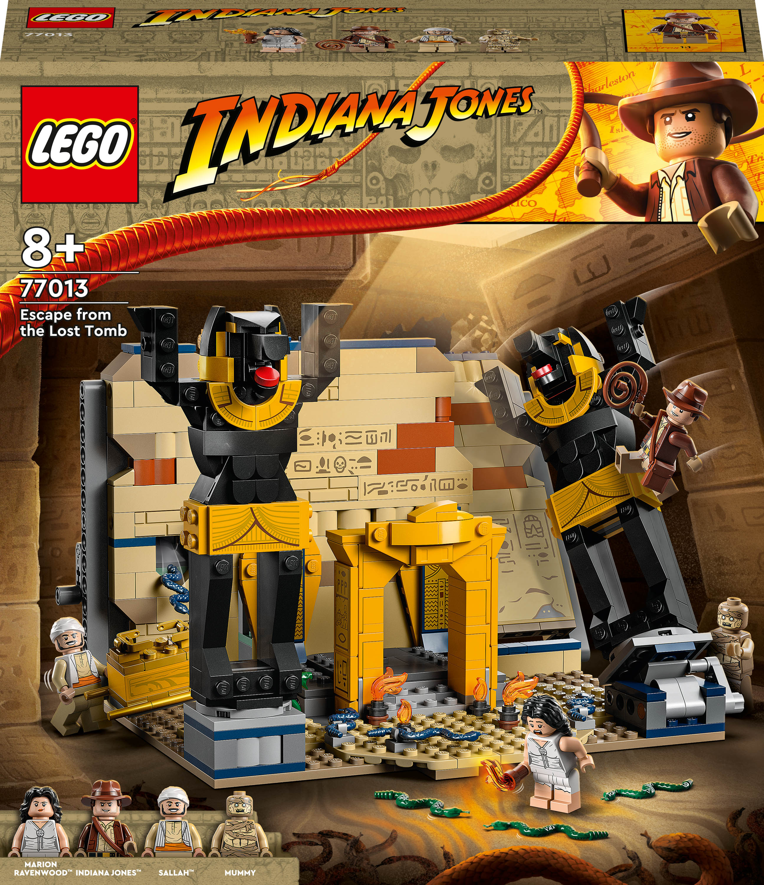 

Конструктор LEGO Indiana Jones Втеча із загубленої гробниці (77013)