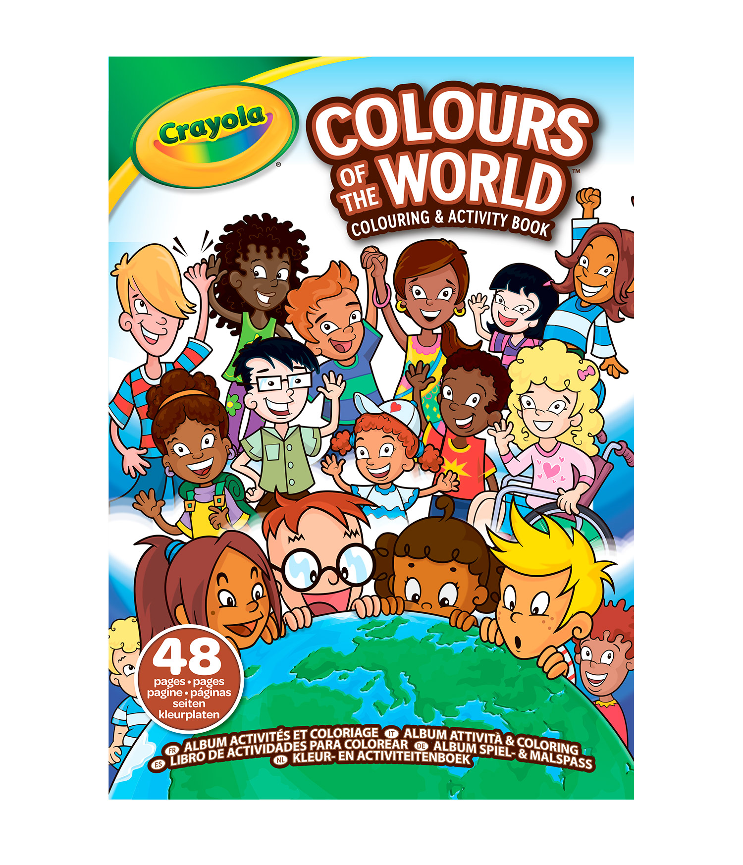 

Розмальовка Crayola Colours of the World (04-2668)