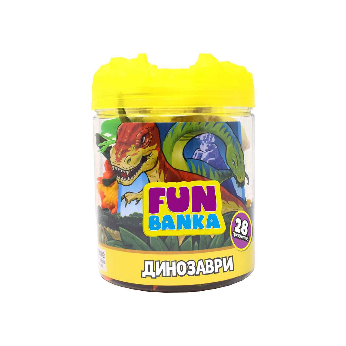

Ігровий міні набір Fun Banka Динозаври (320387-UA)