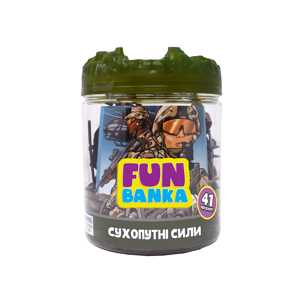 

Ігровий міні набір Fun Banka Сухопутні сили (320388-UA)