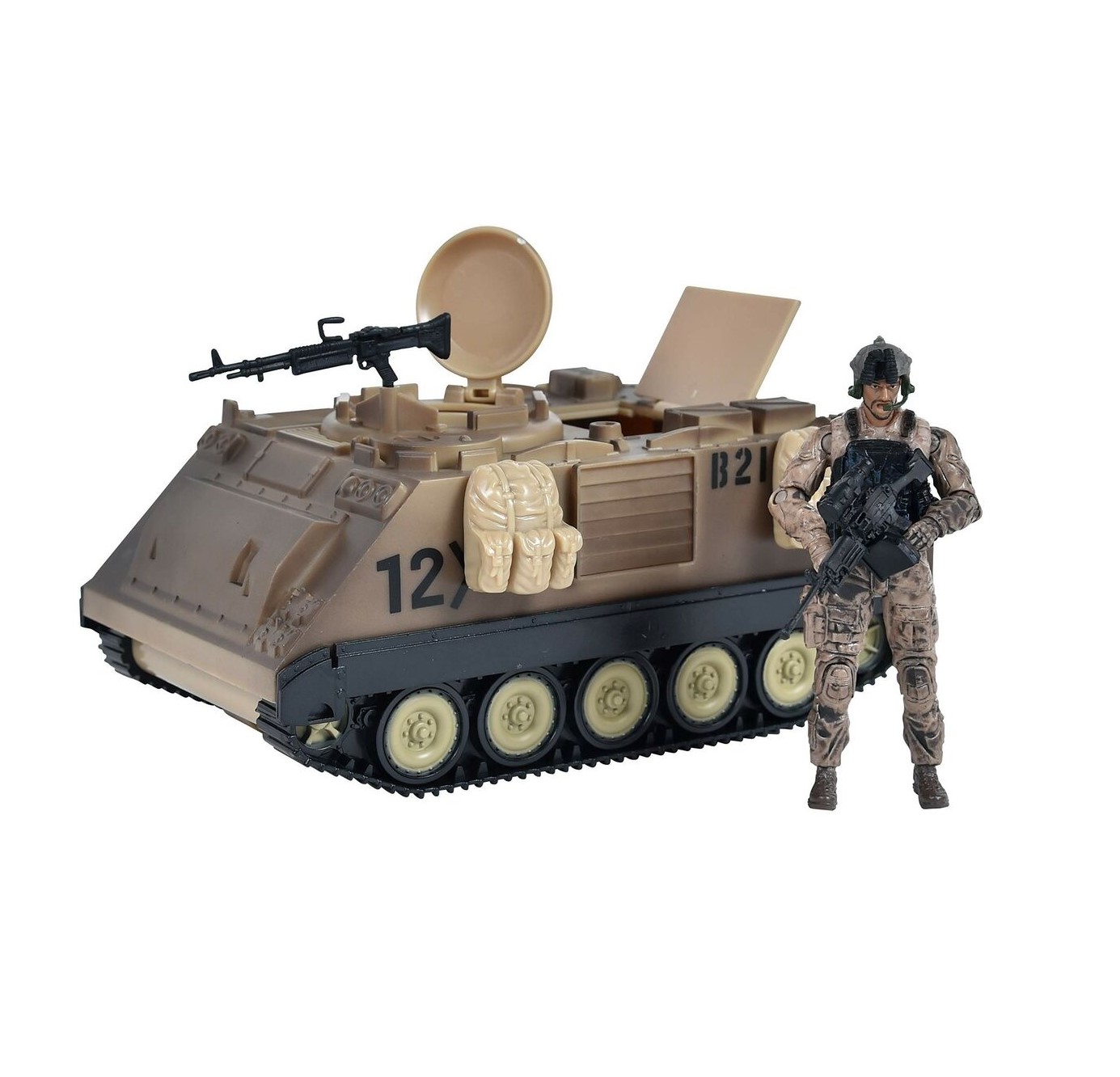 Акція на Ігровий набір Elite Force Бронетранспортер M113 (101857) від Будинок іграшок