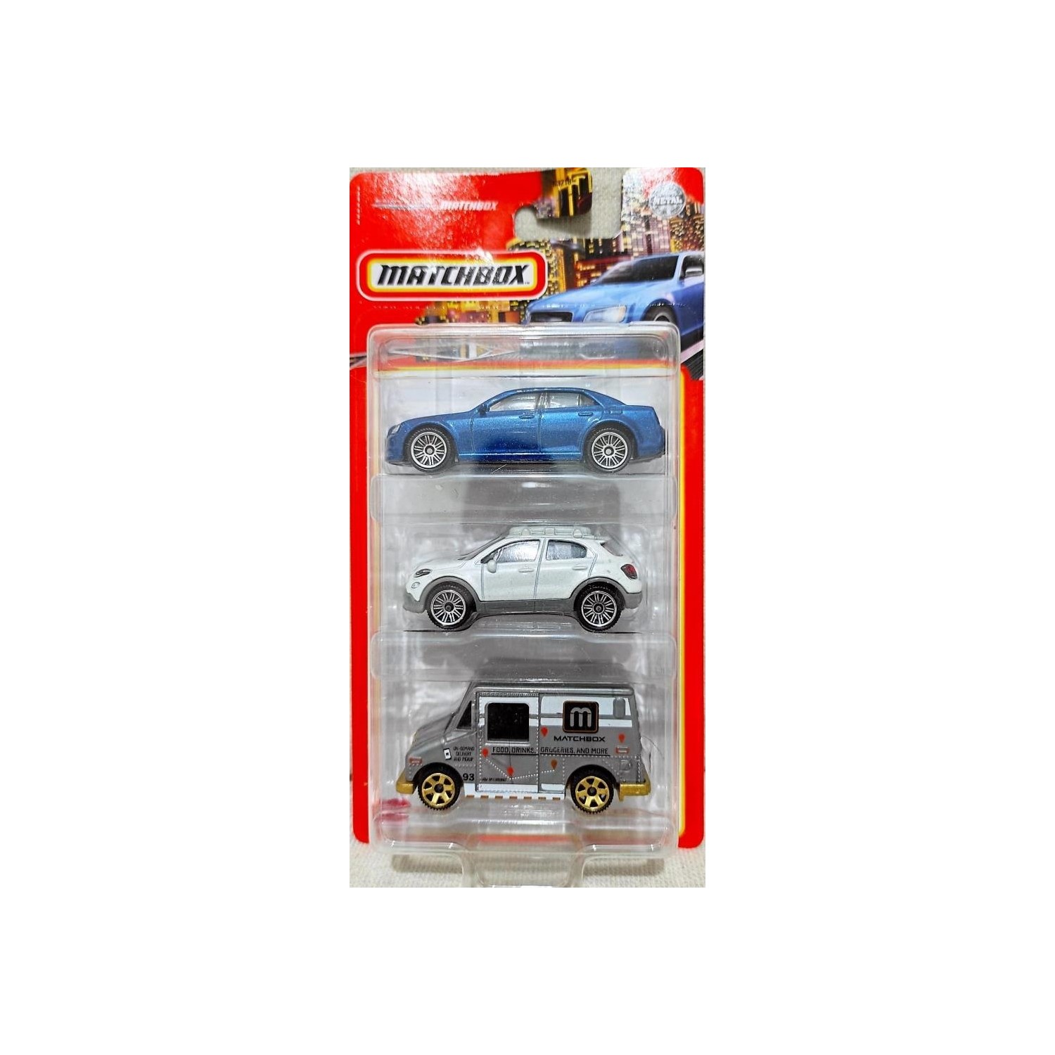 

Набір машинок Matchbox MBX City drivers (C3713/HFK14)
