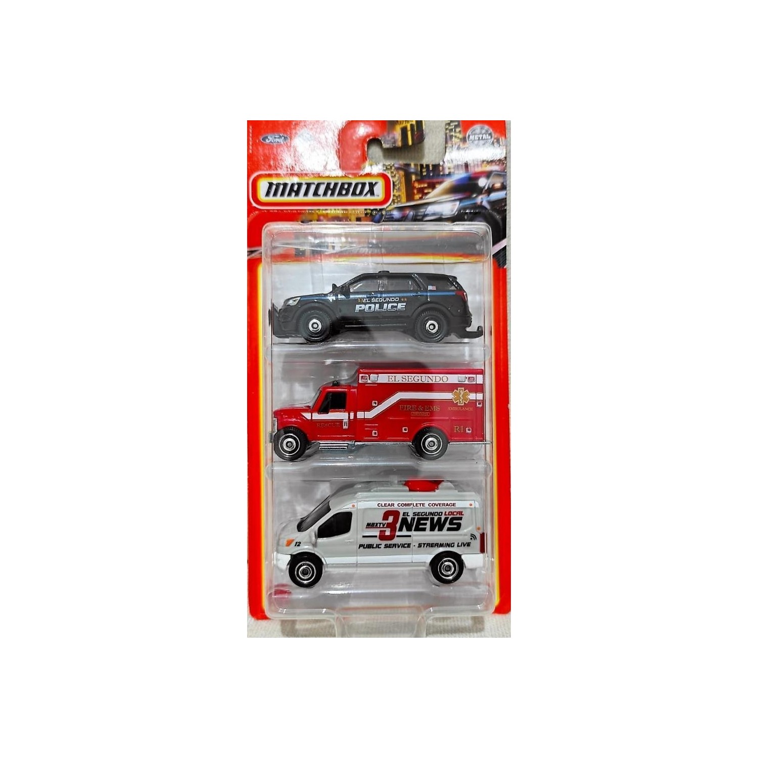 

Набір машинок Matchbox MBX Service (C3713/HFK16)