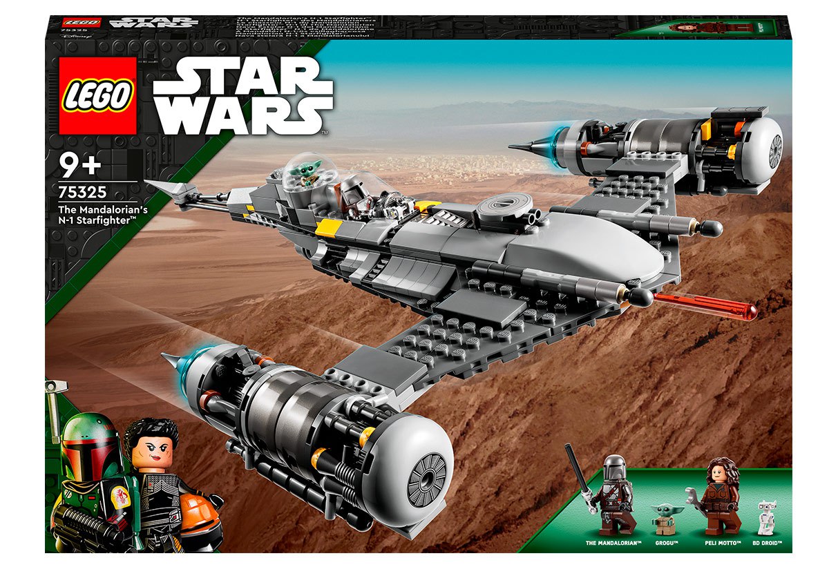 

Конструктор LEGO Star Wars Мандалорський зоряний винищувач N-1 (75325)