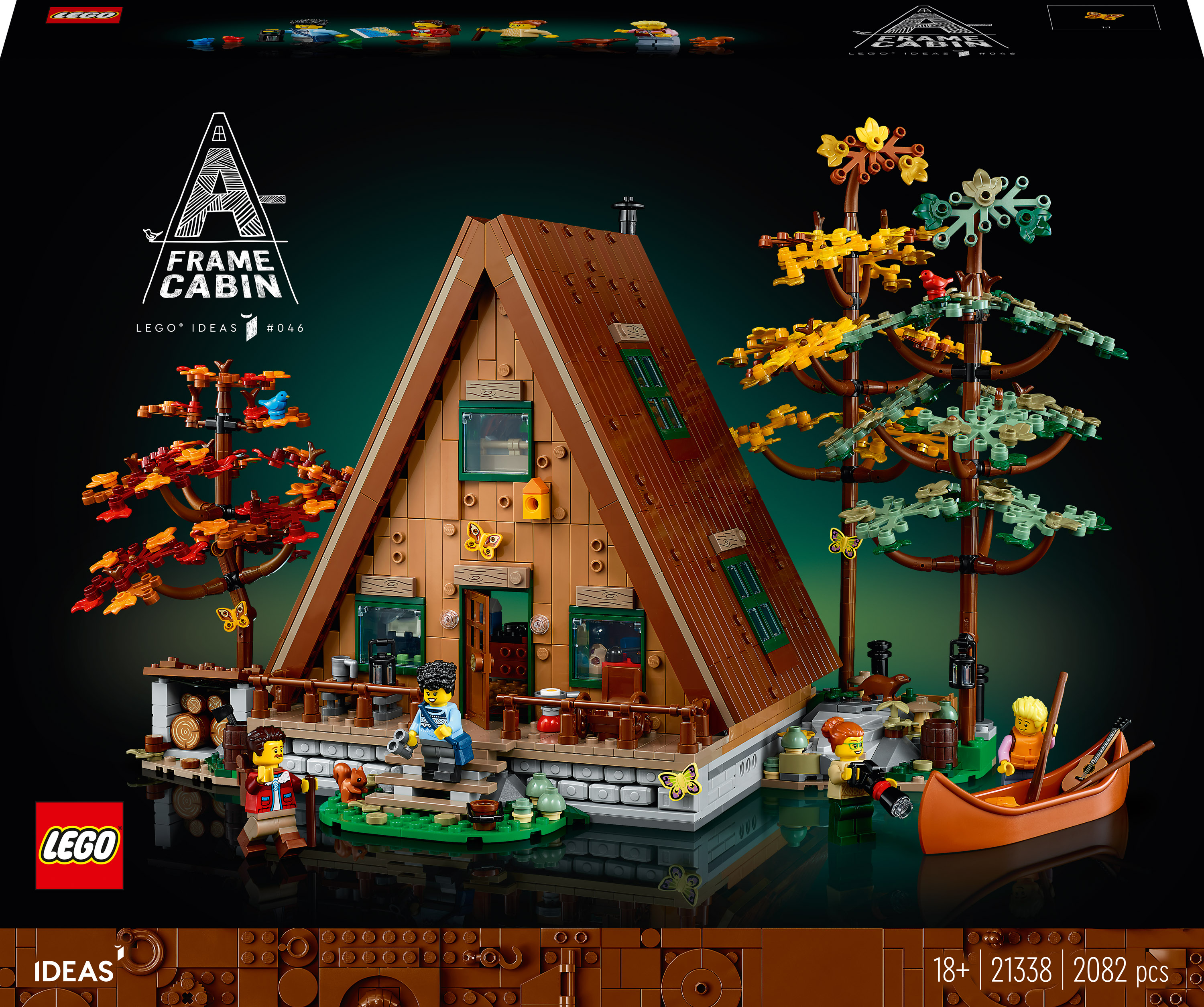 

Конструктор LEGO Ideas Трикутний будиночок (21338)