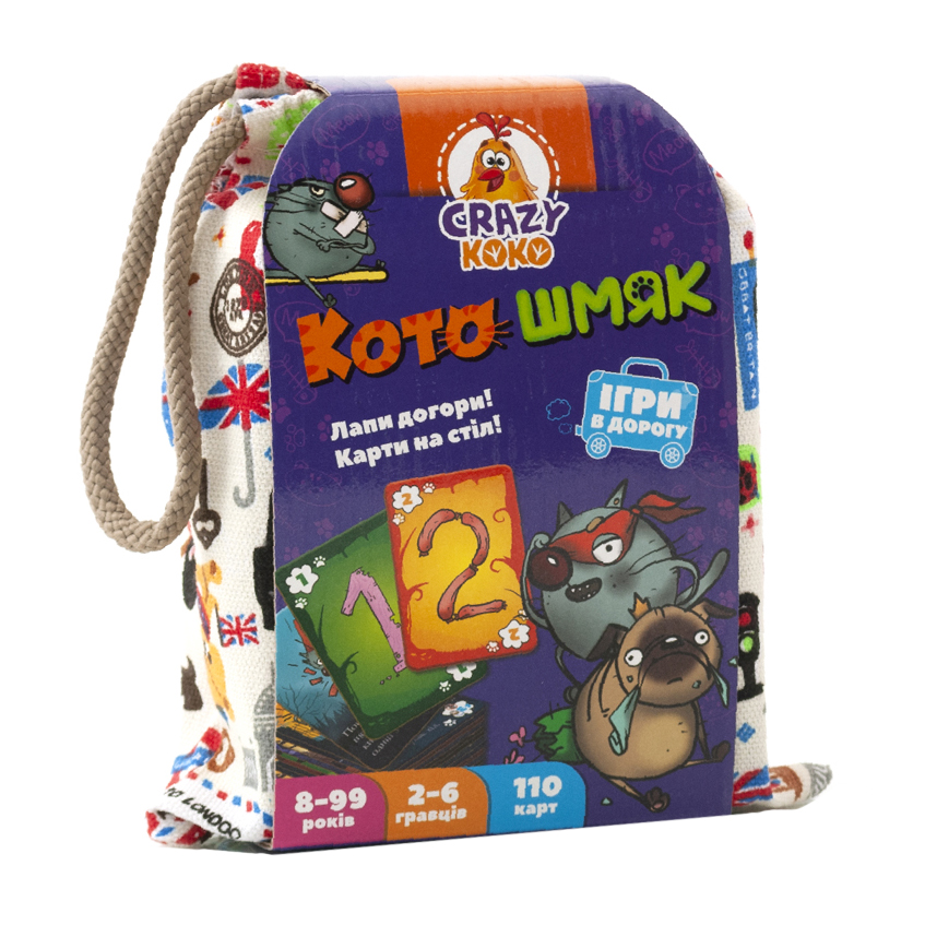 

Настільна гра Vladi Toys Crazy Koko Котошмяк (VT8077-09)