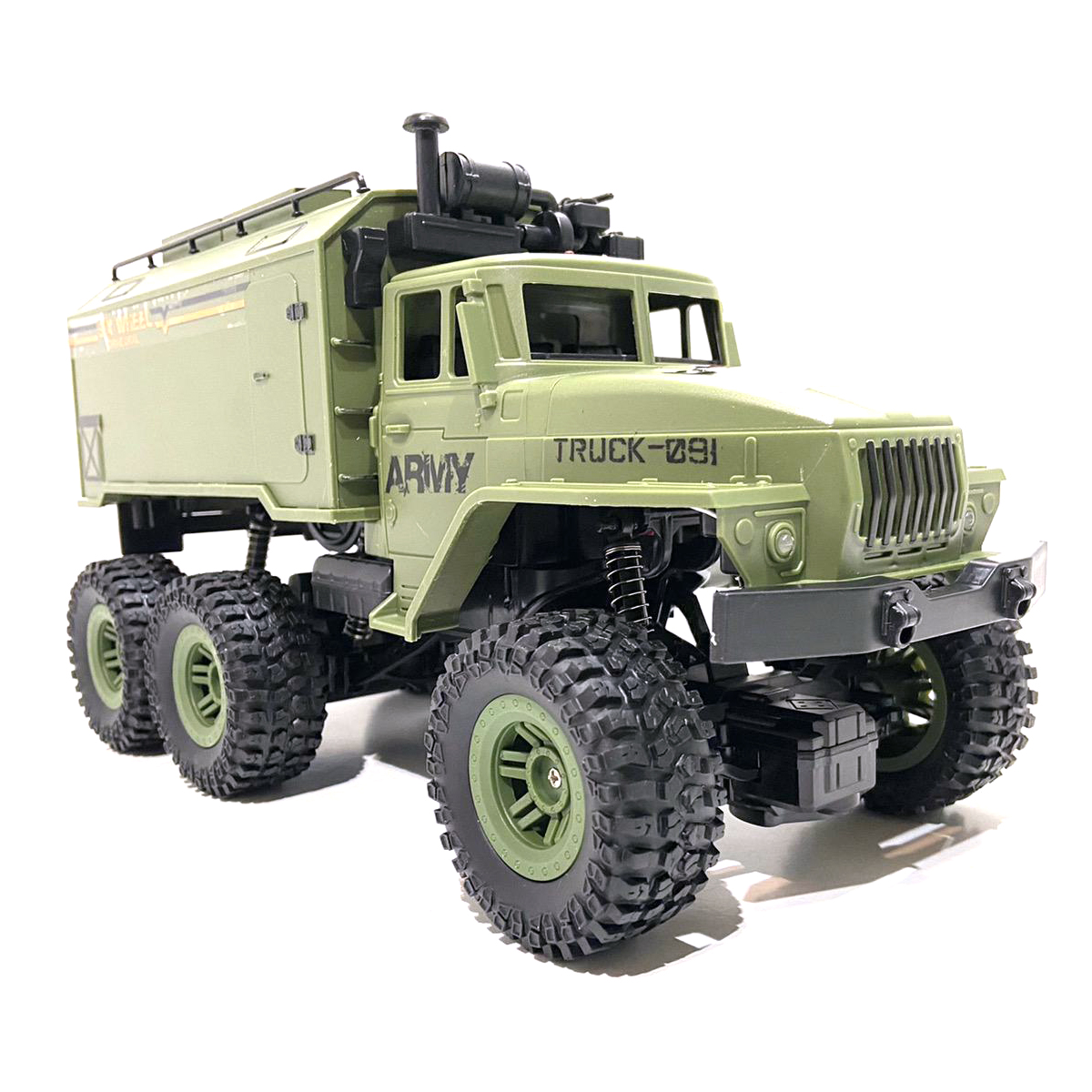 

Автомодель Shantou Jinxing Військова вантажівка на радіокеруванні (383-91)