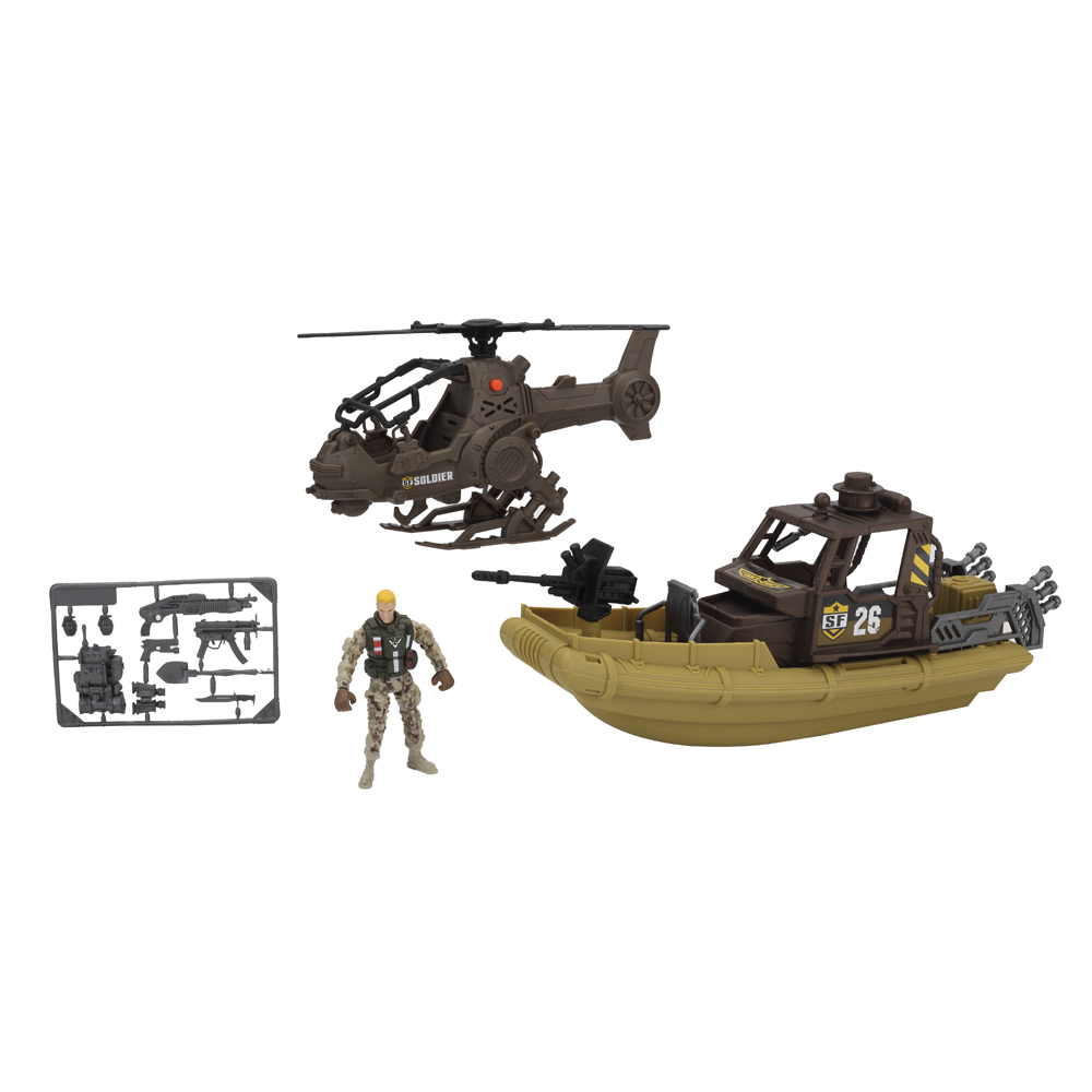 Акція на Ігровий набір Chap Mei Солдати Морський патруль (545142) від Будинок іграшок