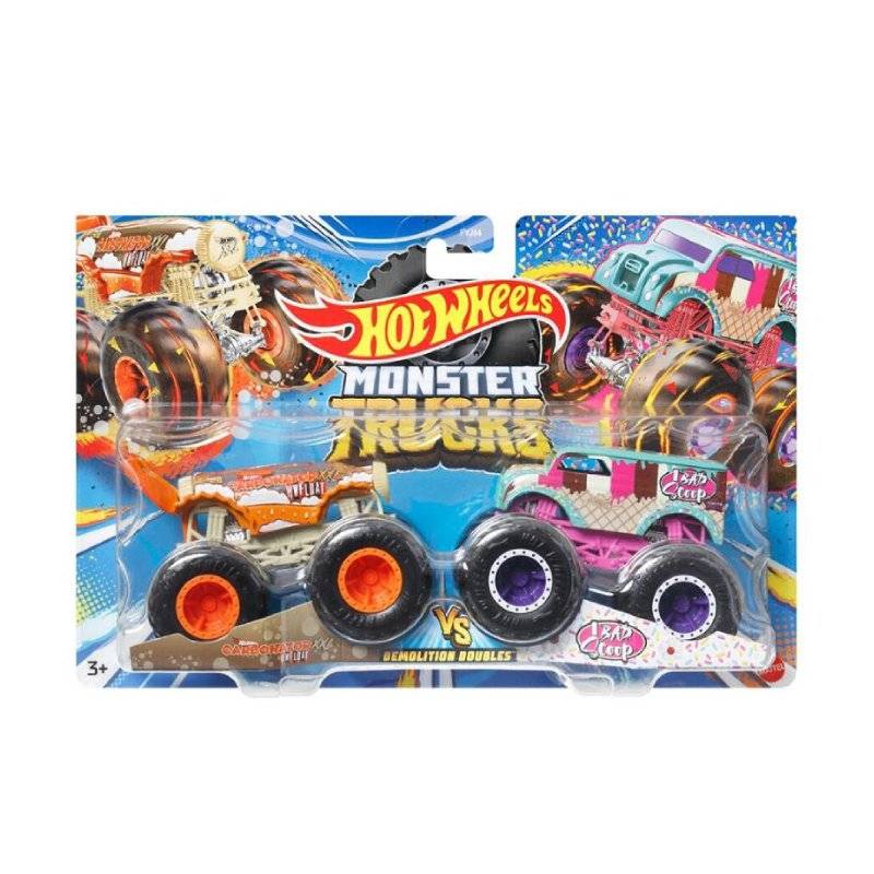 

Ігровий набір Hot Wheels Monster Trucks Carbonator vs Ibad scoop (FYJ64/HNX27)