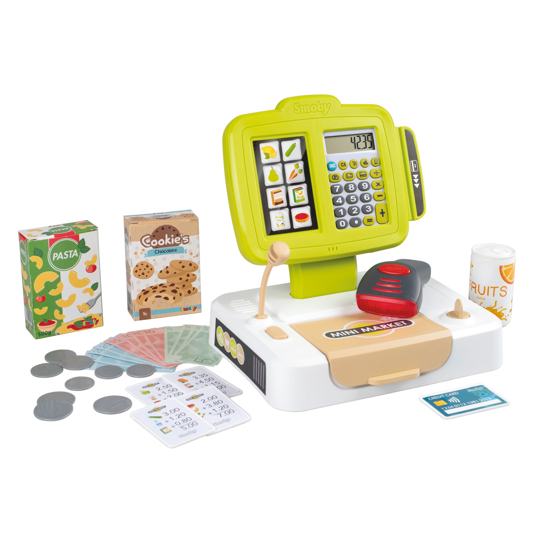 Игровой набор Smoby Электронная касса со сканером (350113) купить в ...