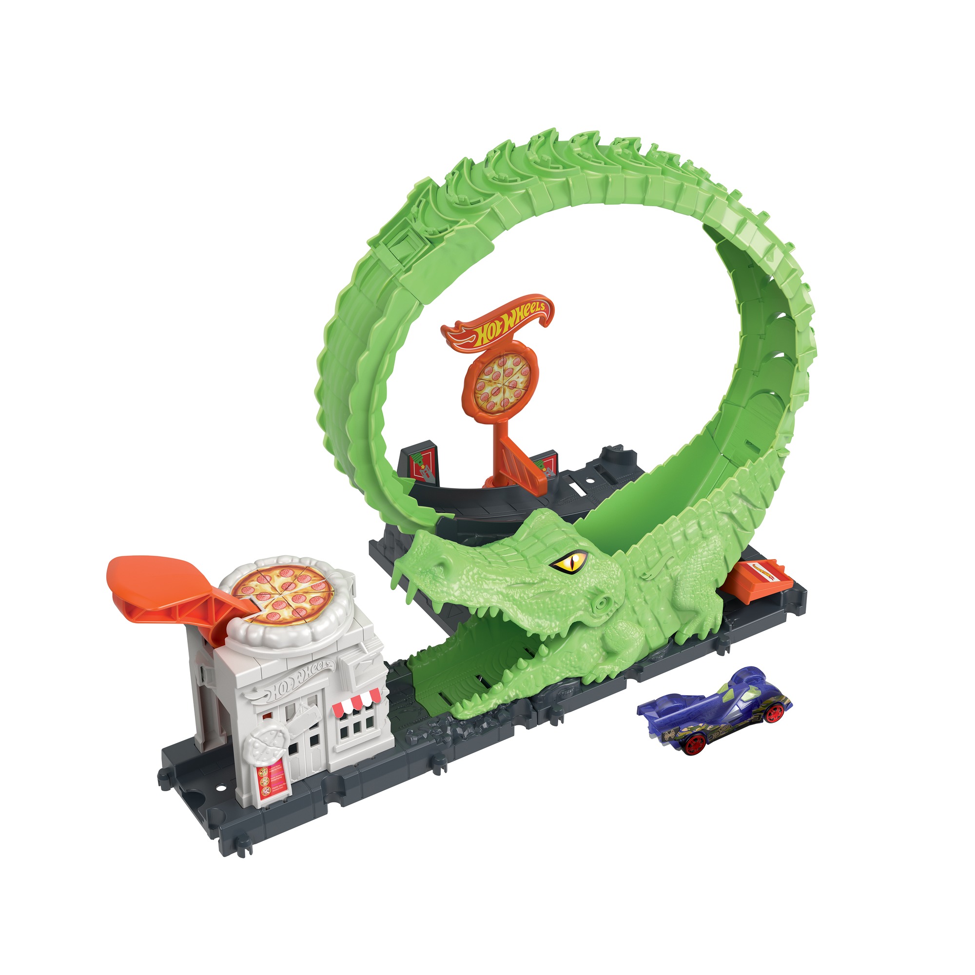 

Ігровий набір Hot Wheels City Атака алігатора (HKX39)