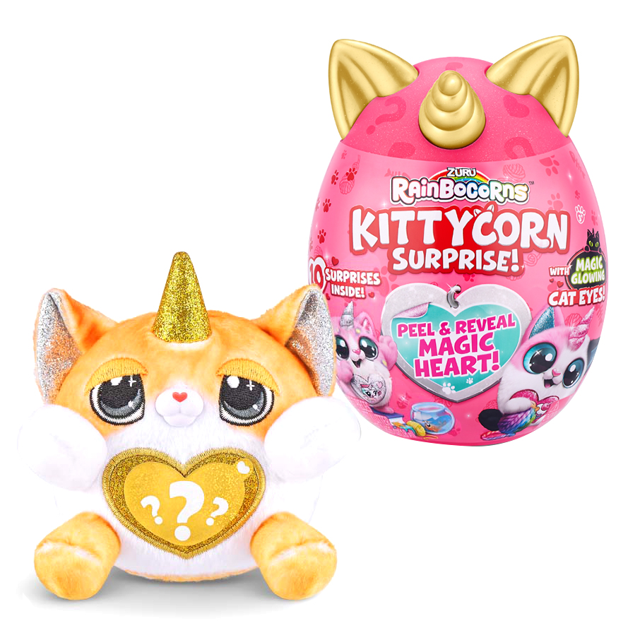 Акція на М'яка іграшка Rainbocorn-G Kittycorn Exotic cat surprise (9259G) від Будинок іграшок
