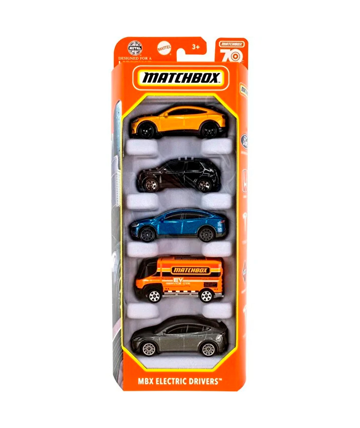 

Ігровий набір Matchbox MBX Electric drivers (С1817/HKY20)