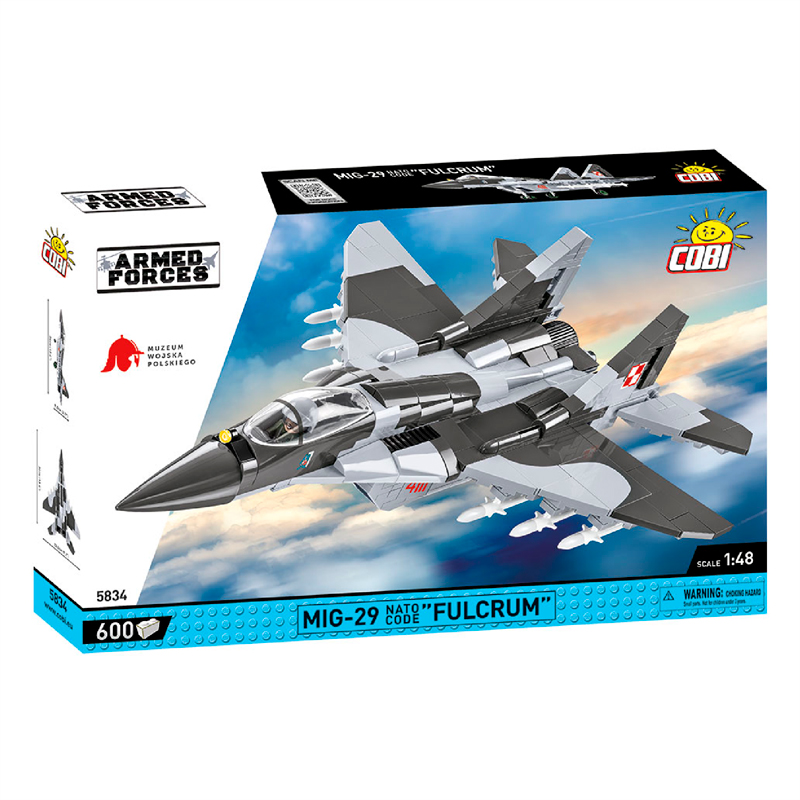 

Конструктор COBI Armed forces Літак МіГ-29 Fulcrum (COBI-5834)