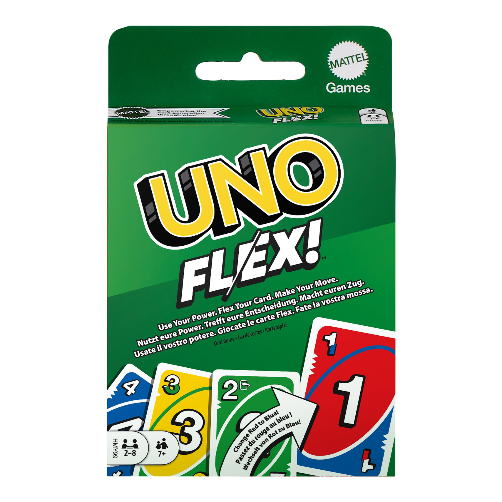 

Настільна гра Mattel Games Uno Flex (HMY99)