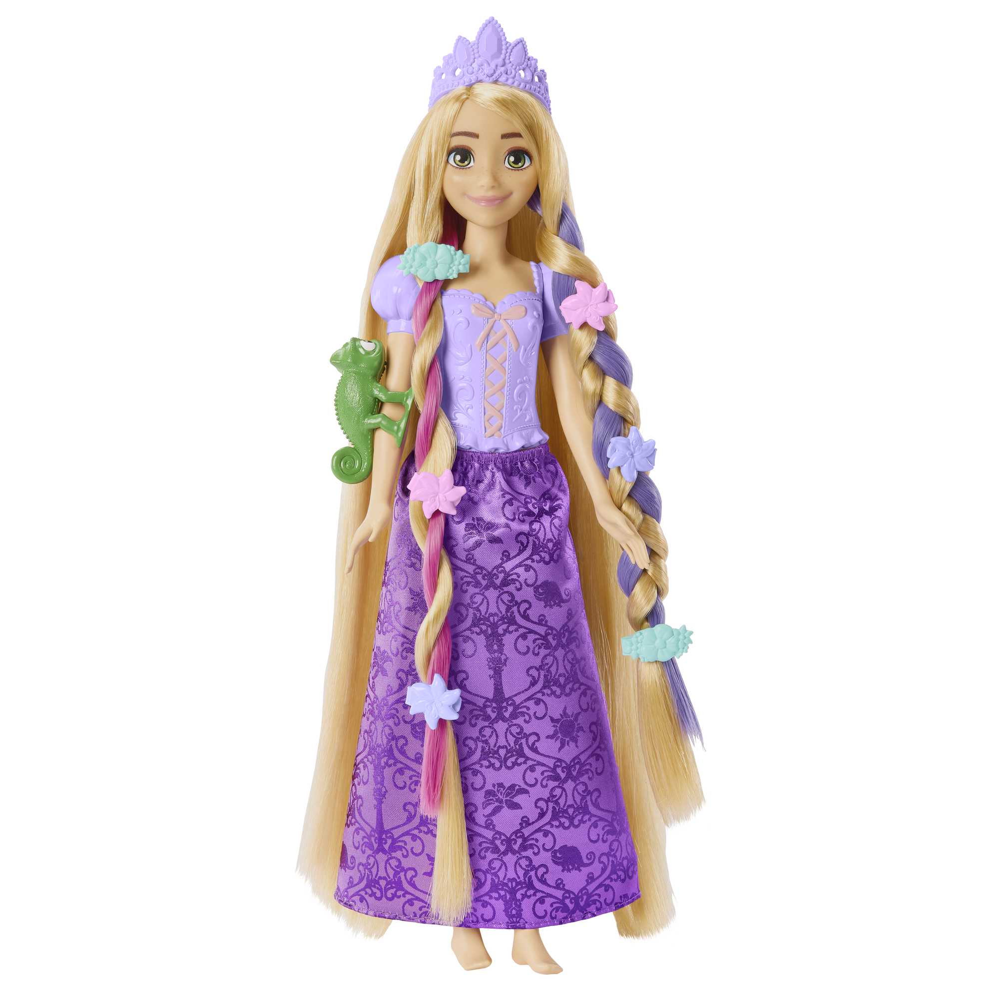 Акція на Лялька Disney Princess Рапунцель Фантастичні зачіски (HLW18) від Будинок іграшок