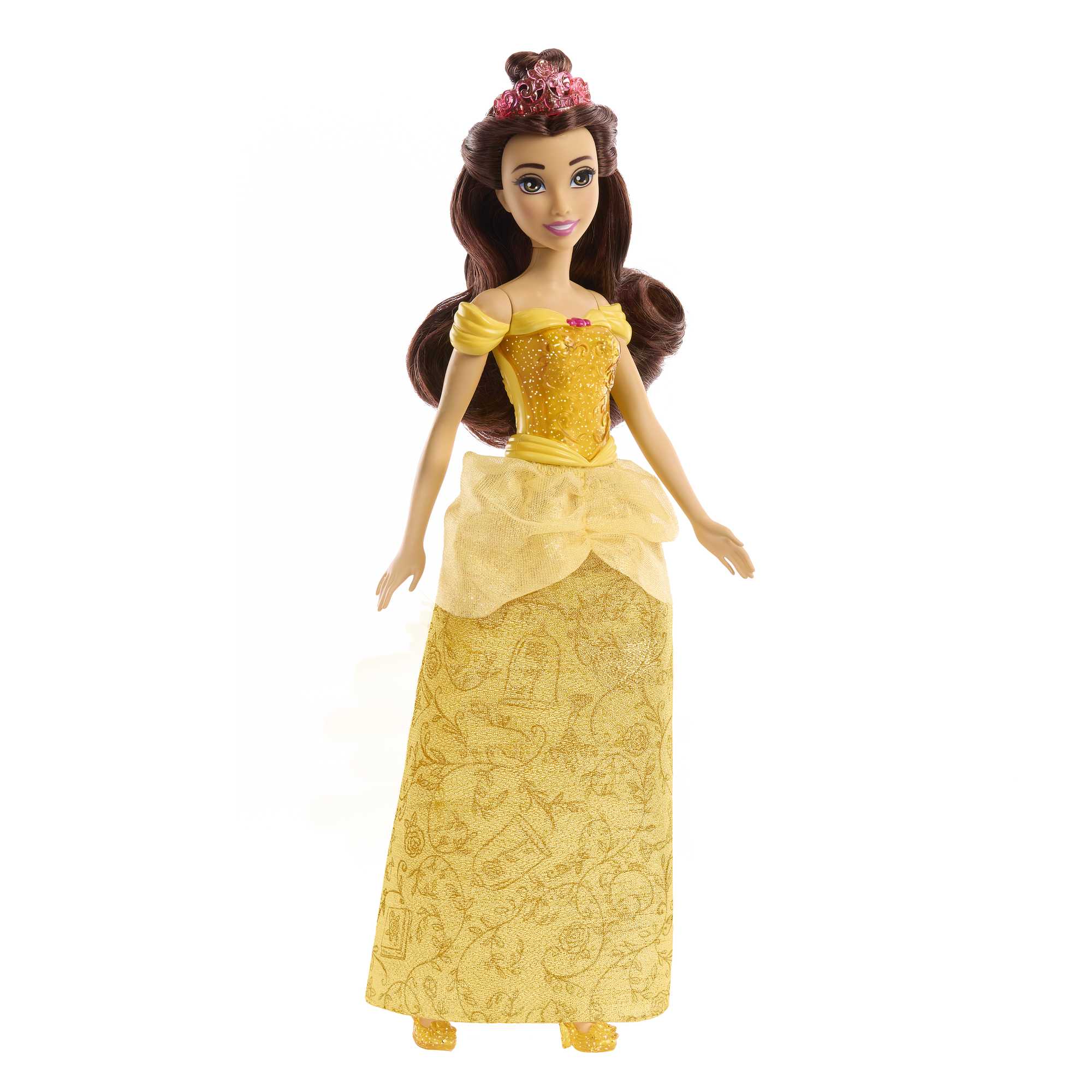 Акция на Лялька Disney Princess Белль (HLW11) от Будинок іграшок