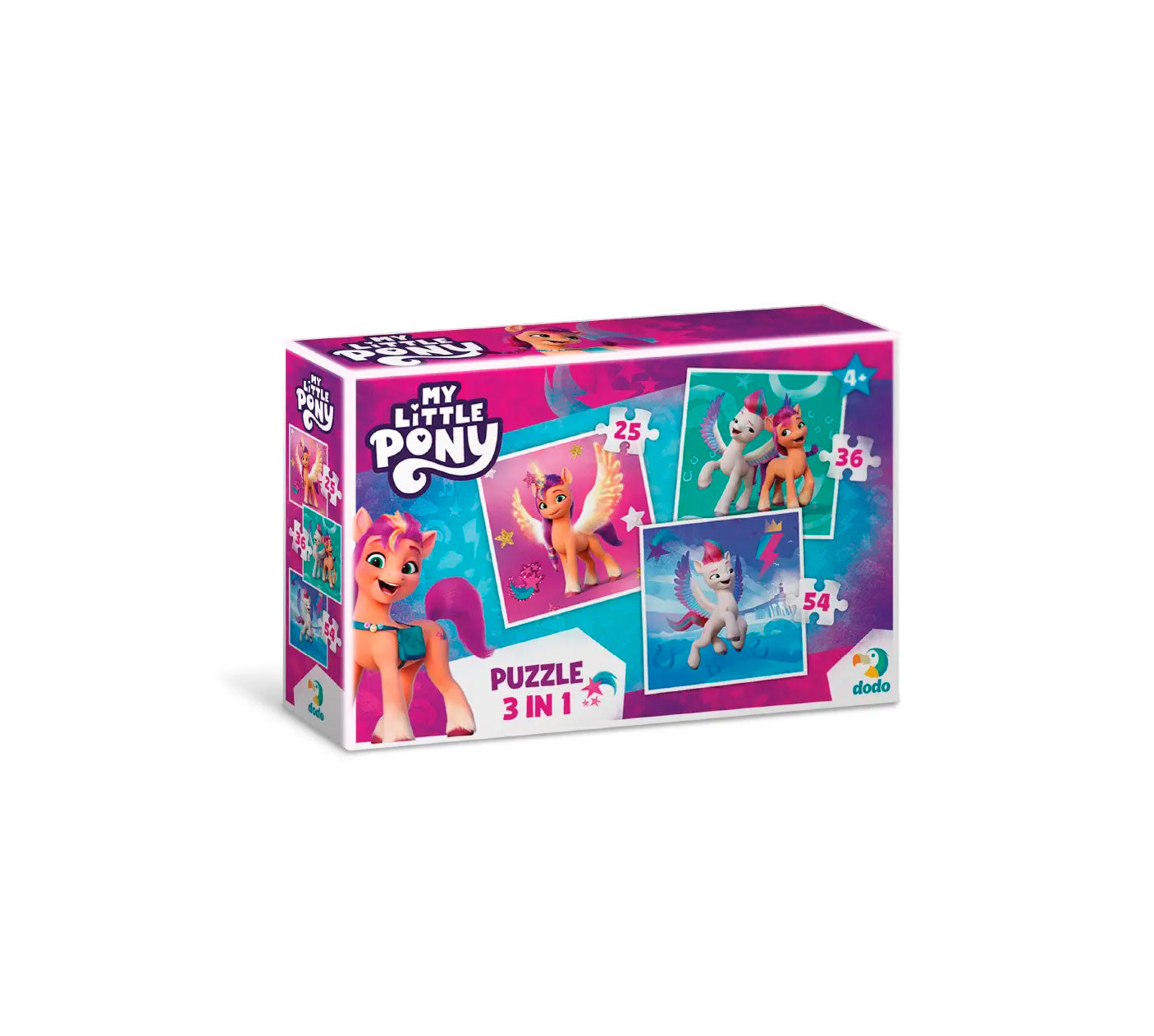 

Пазл Dodo My Little Pony 3 в 1 (200384)
