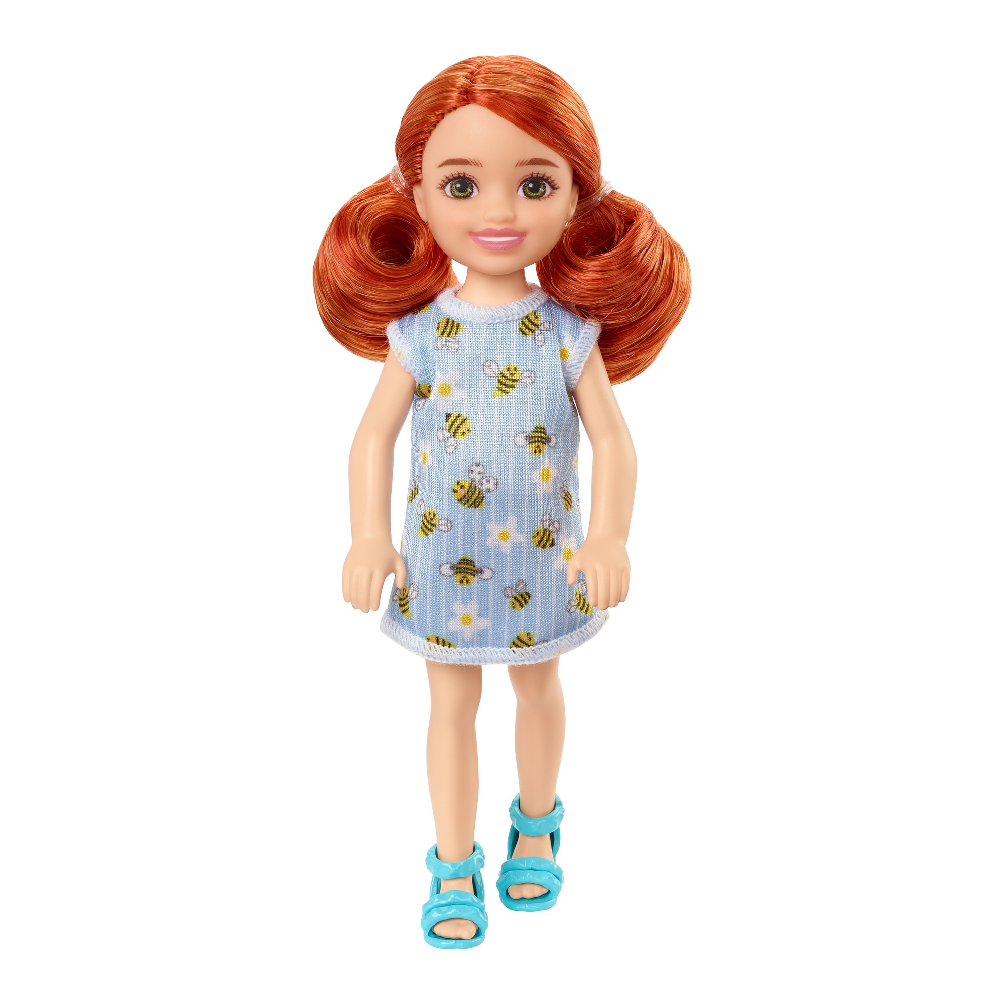 

Лялька Barbie Челсі та друзі Руденька у сукні з бджілками (DWJ33/HGT04)