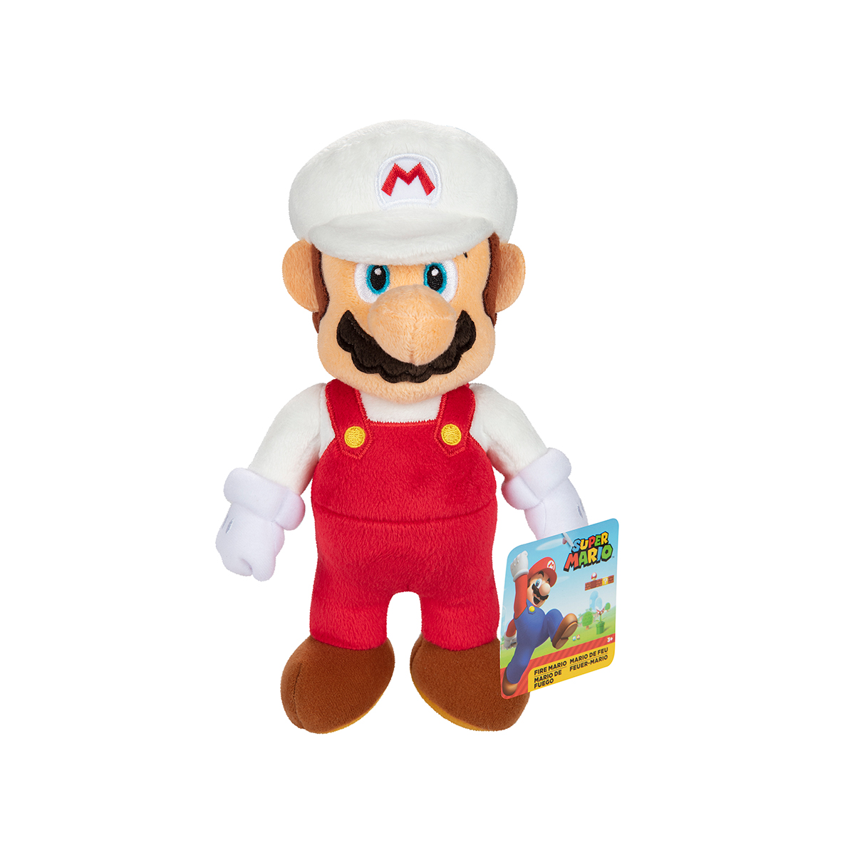 Акція на М'яка іграшка Super Mario Вогняний Маріо (40986i-GEN) від Будинок іграшок