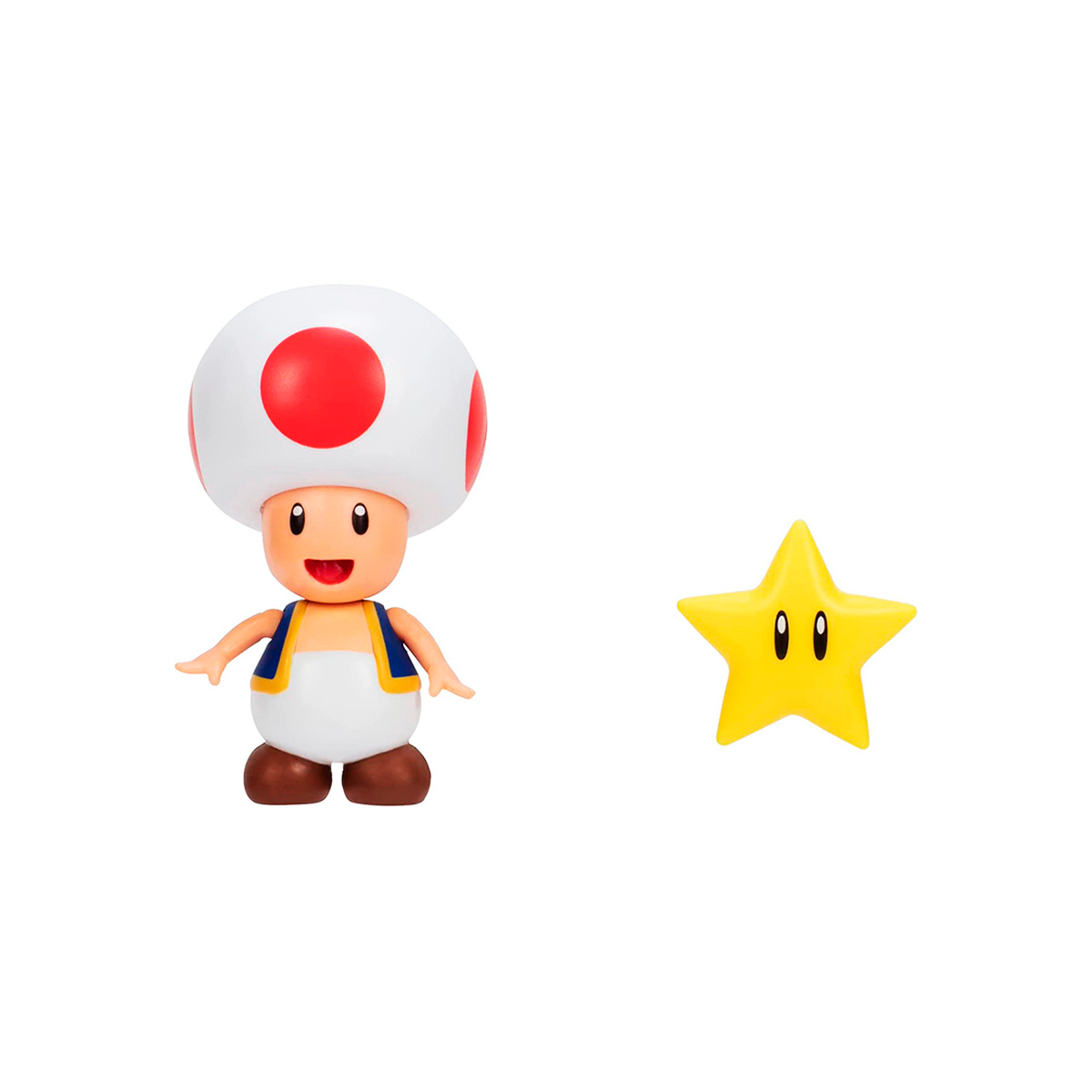 Акція на Ігрова фігурка ​Super Mario Тоад (40826i) від Будинок іграшок