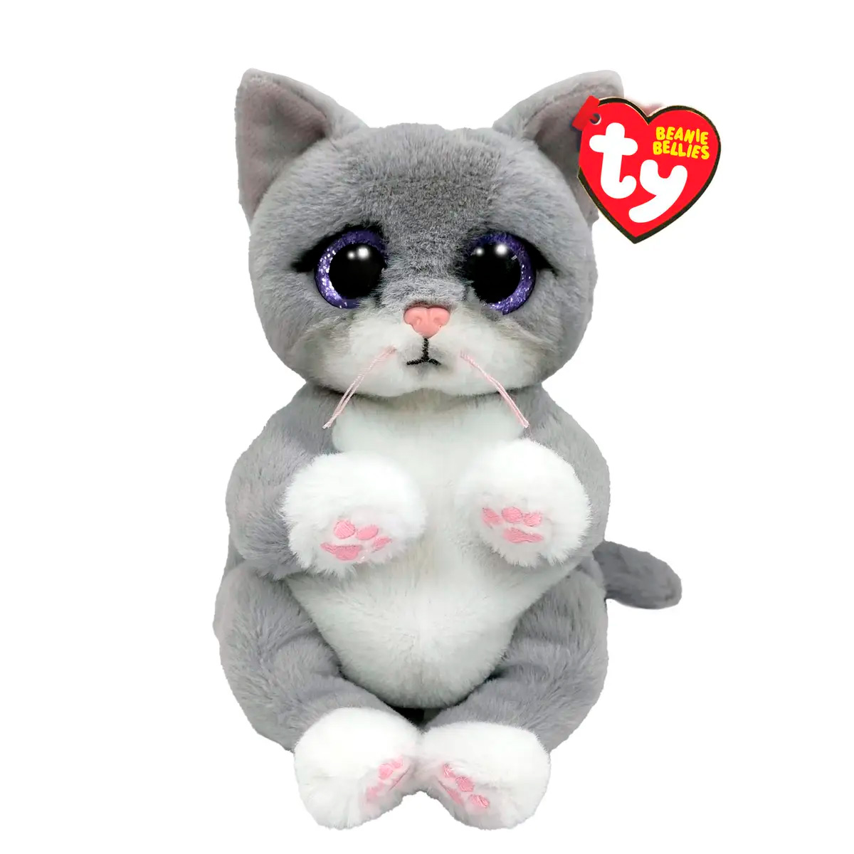 

М'яка іграшка TY Beanie Bellies Сіре кошеня Morgan (41055)
