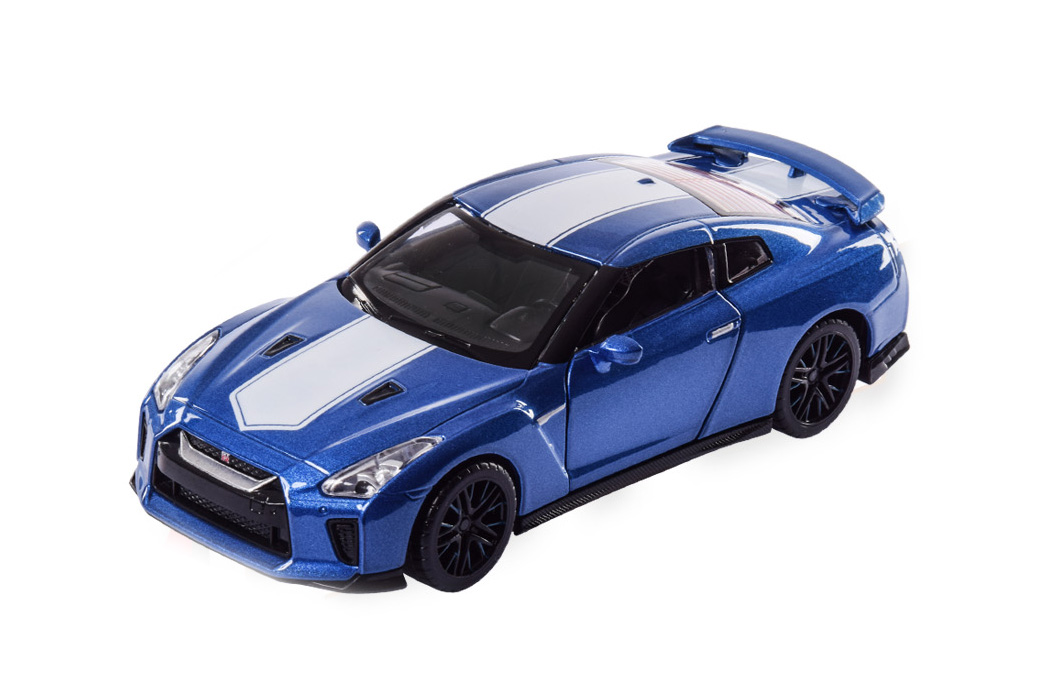 Акція на Автомодель Автопром Nissan GT-R синій (68469) від Будинок іграшок