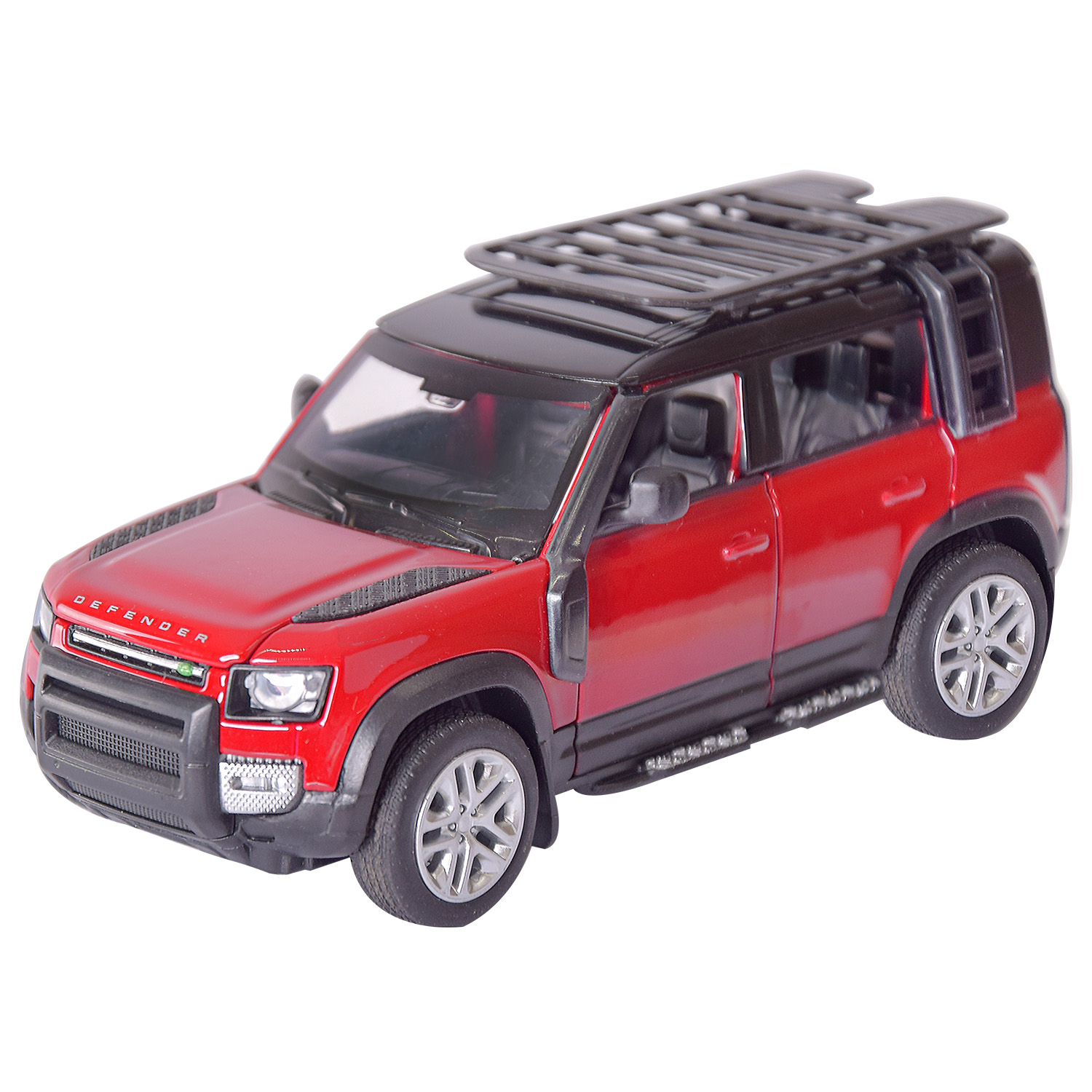 

Автомодель Автопром Land Rover Defender 110 червоний (68416/1)