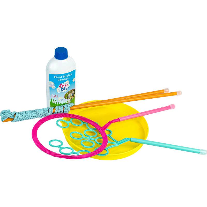 

Мильні бульбашки Fru Blu Делюкс з розчином 0.4 л. (DKF0156)