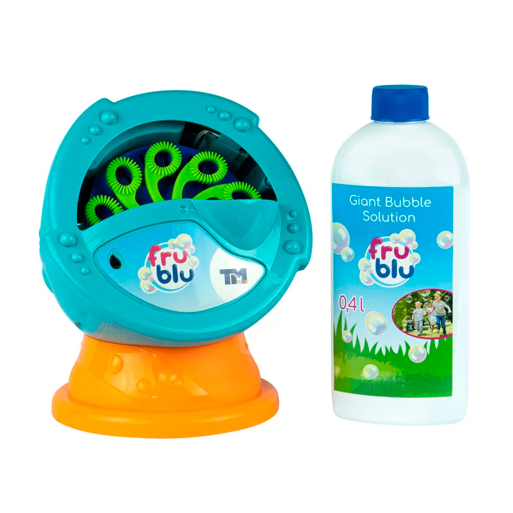 

Мильні бульбашки Fru Blu Баббл-машина з розчином 0.4 л. (DKF0159)
