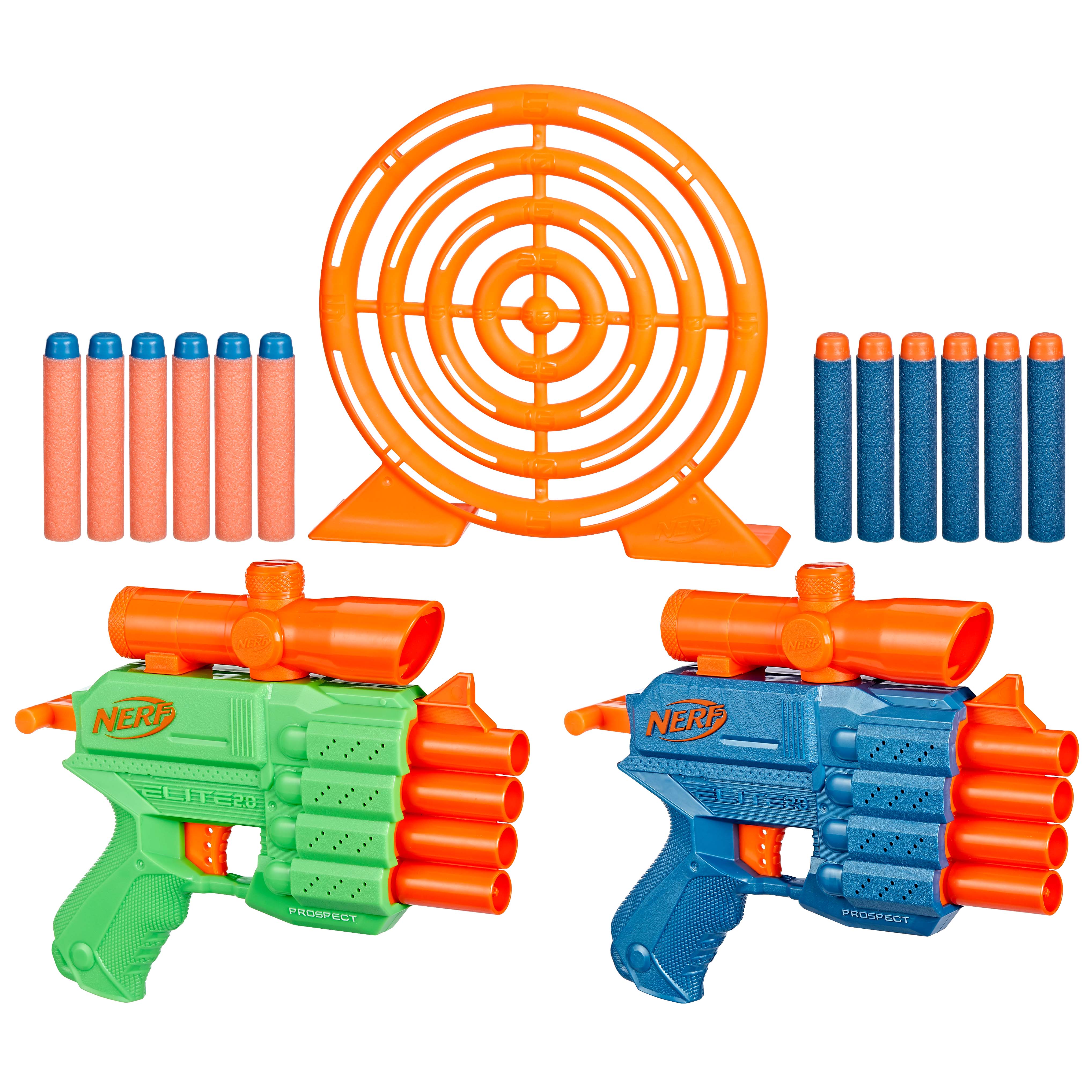 

Набір бластерів ​NERF Elite 2.0 Face off target (F8273)