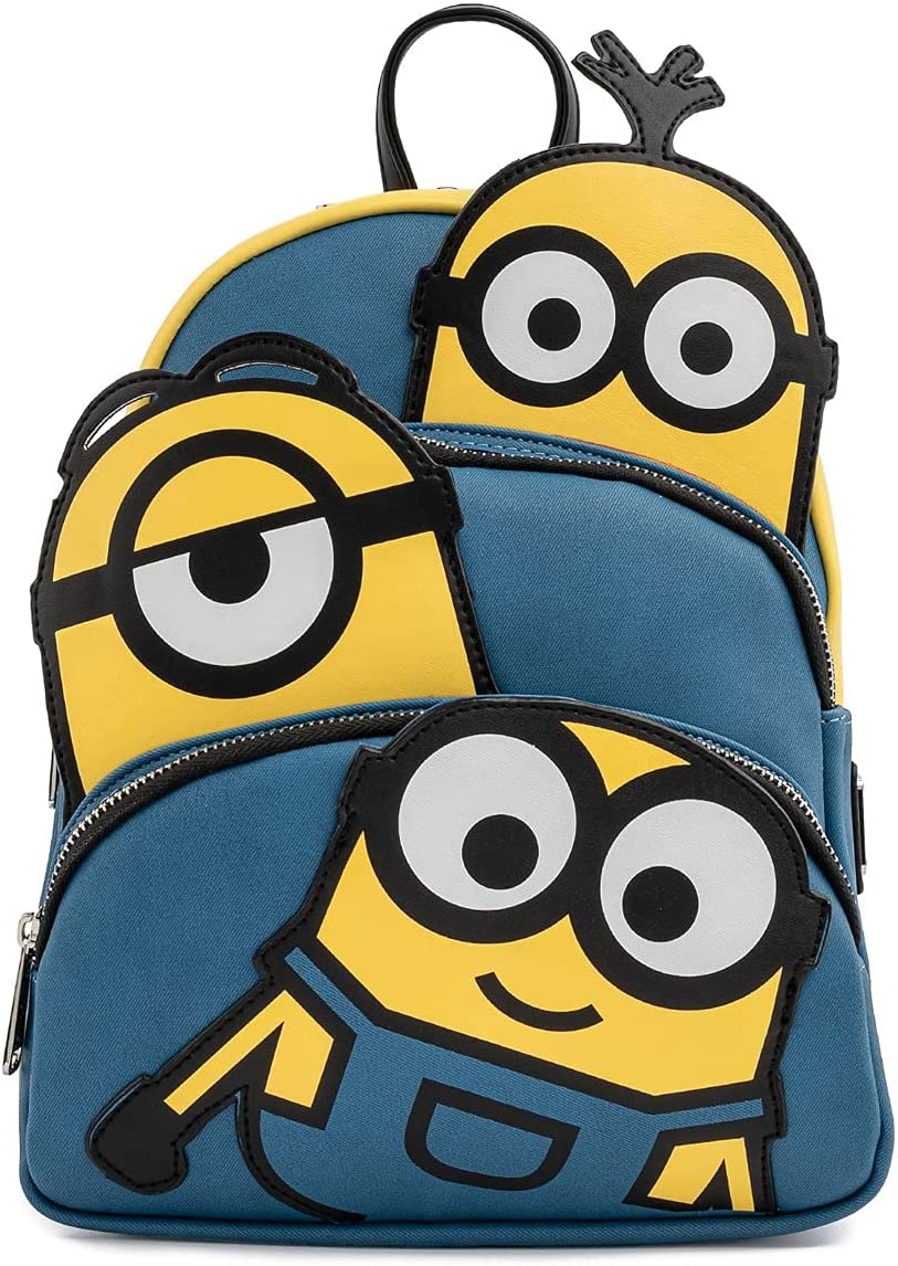 

Рюкзак Loungefly Minions Triple minion Bello mini (DMBK0005)