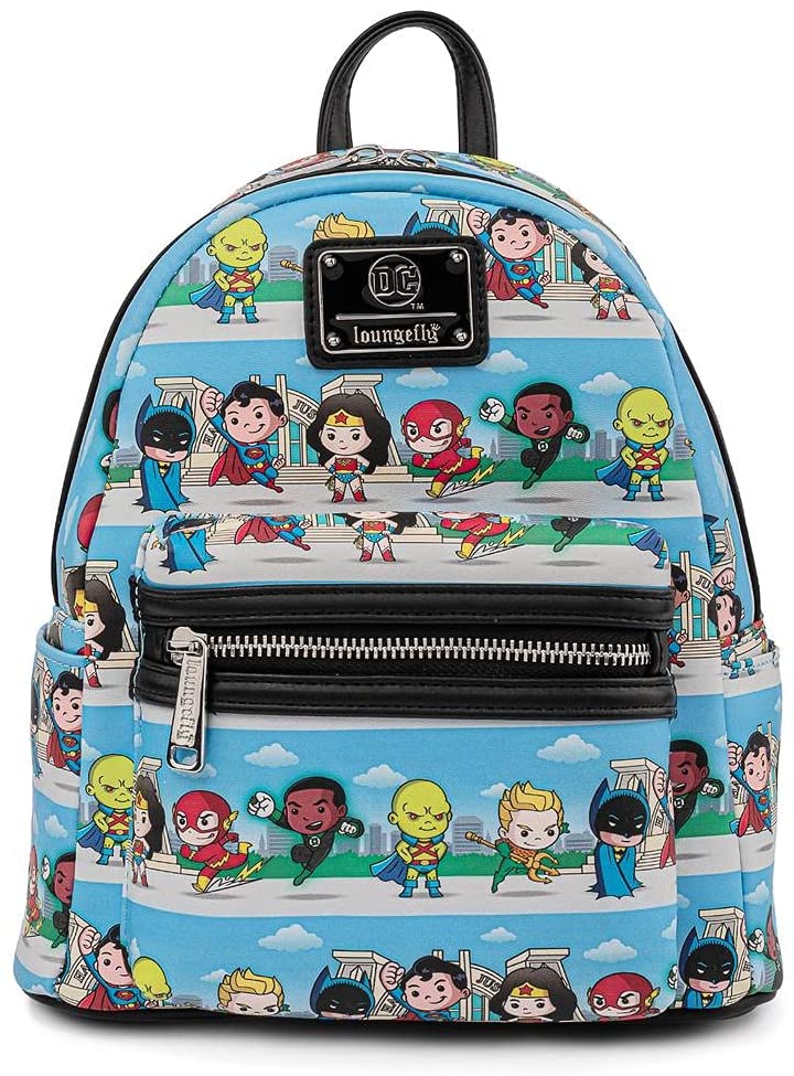 

Рюкзак Loungefly DC Superheroes chibi lineup mini (DCCBK0062)