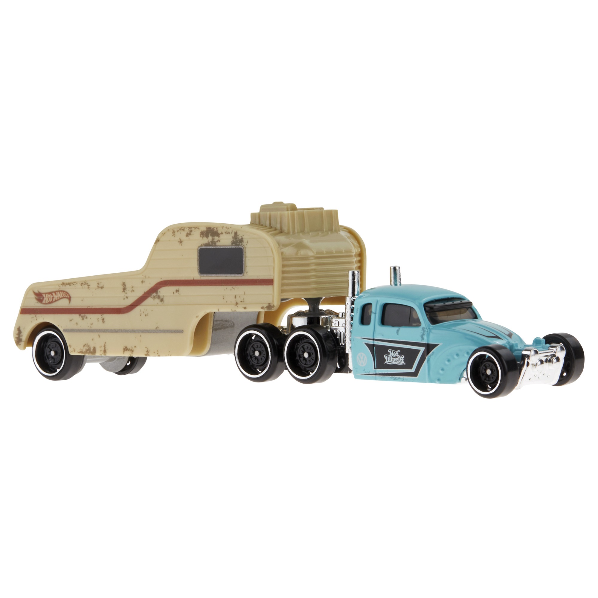 Акция на Вантажівка-трейлер Hot Wheels Bugcation (BFM60/HMF98) от Будинок іграшок