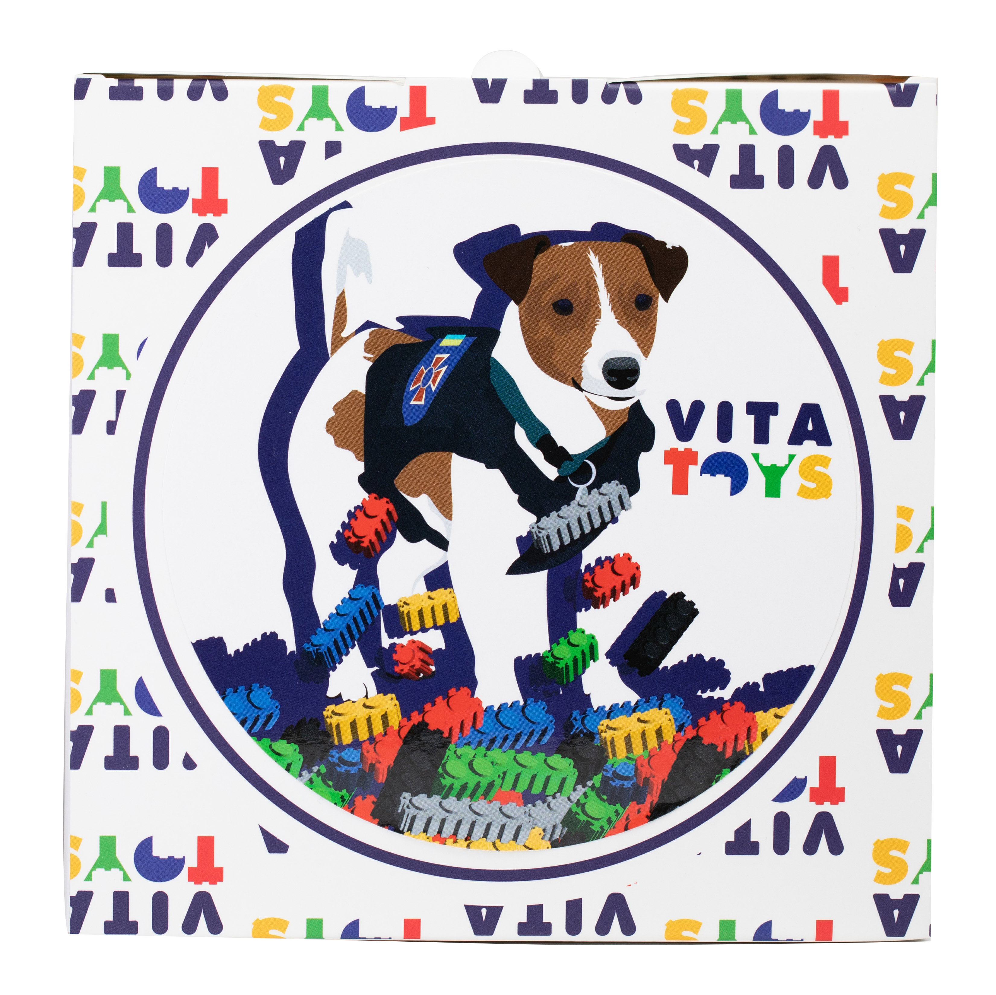 

​Іграшка-конструктор Vita toys Піксель Пес Патрон​ (VTK 0049)