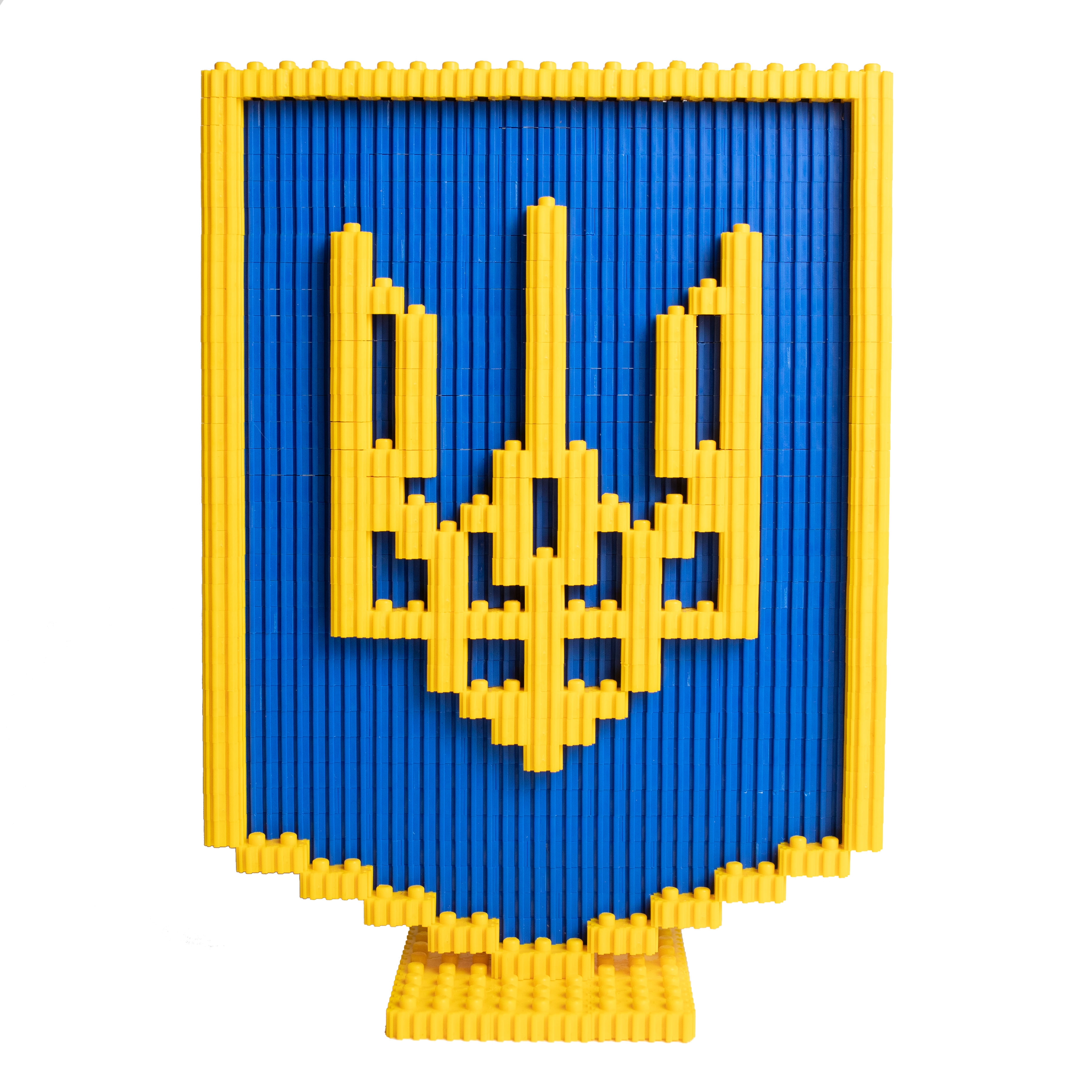 

​Іграшка-конструктор Vita toys Піксель Герб України (VTK 0064)