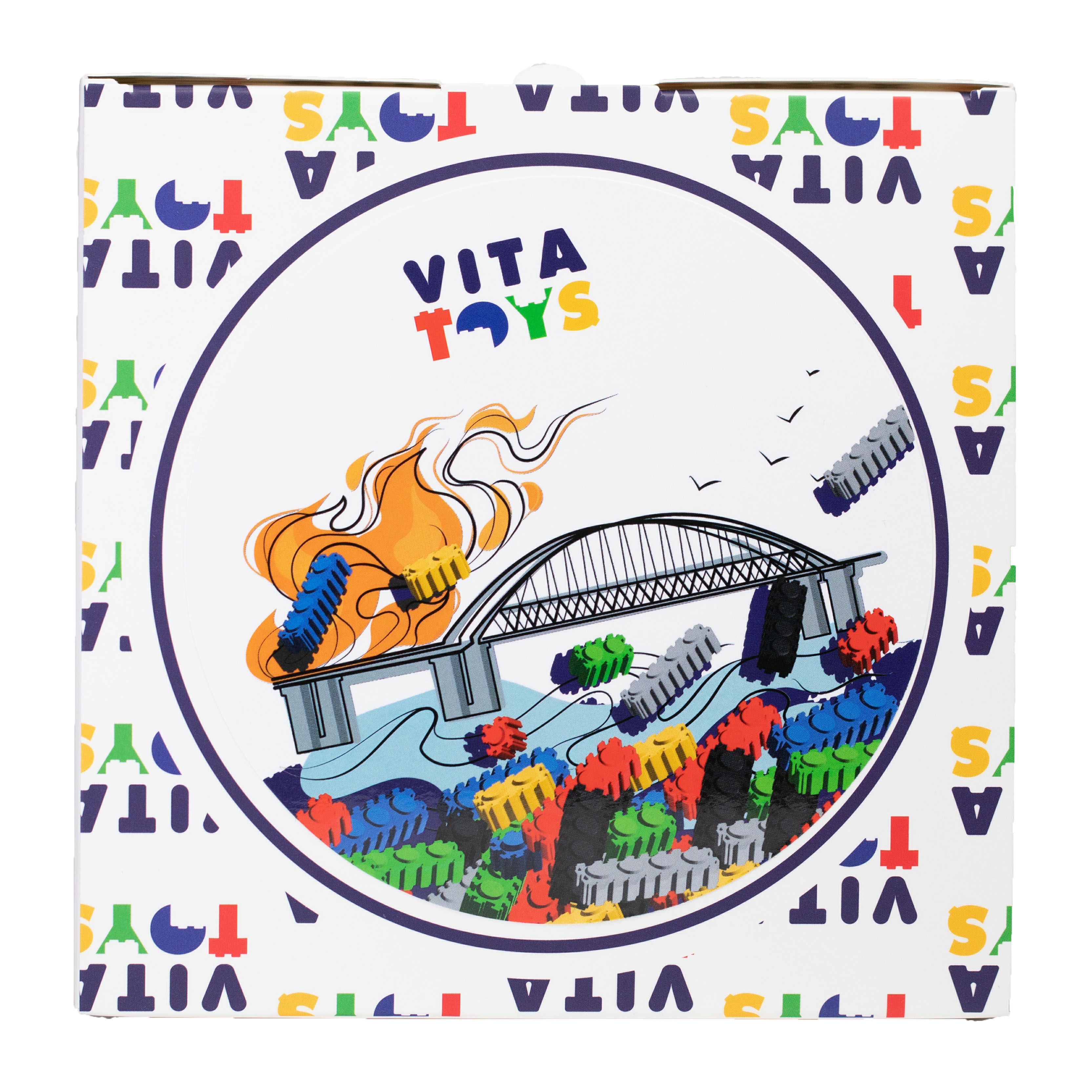 

​Іграшка-конструктор Vita toys Піксель Кримський міст​ (VTK 0063)