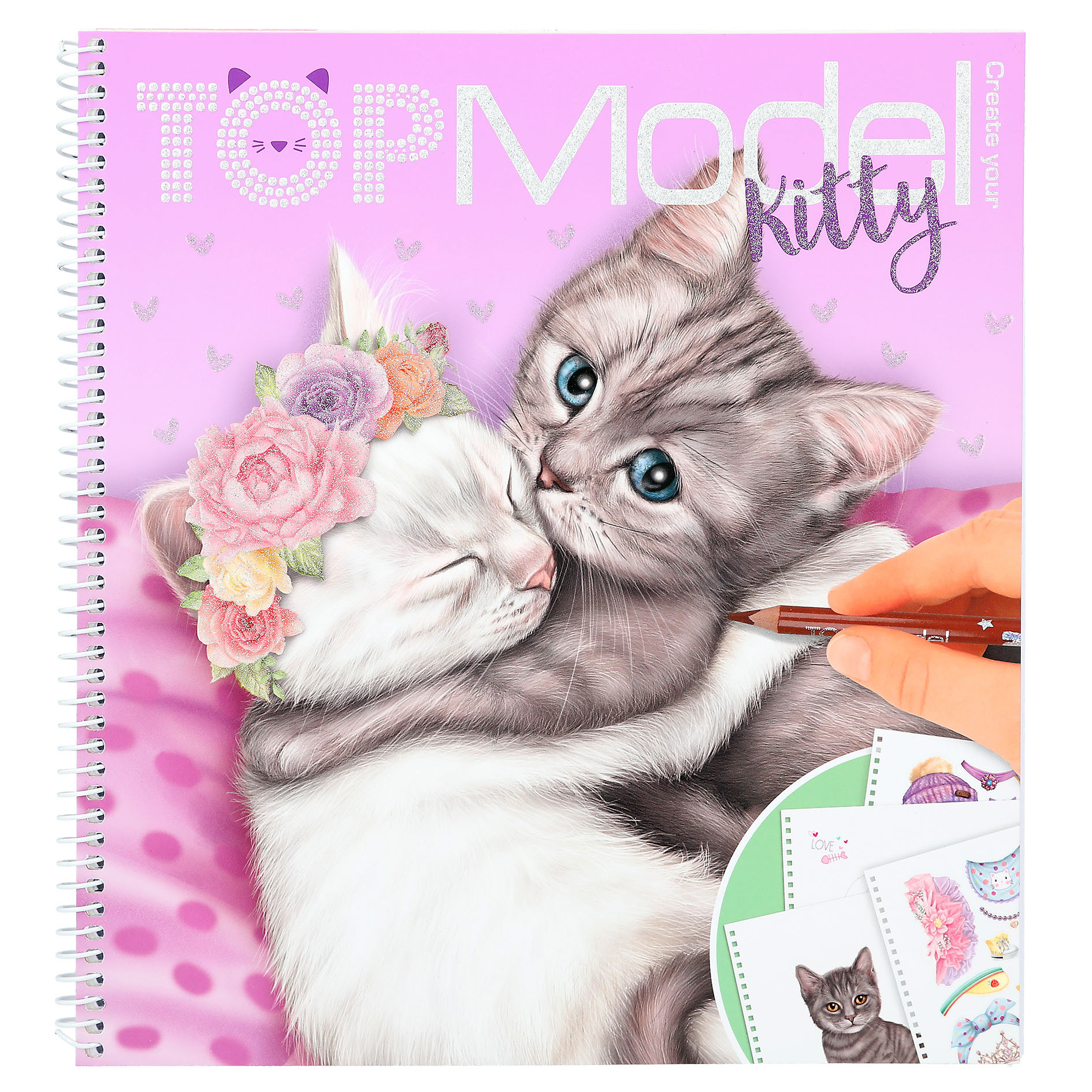 

​Книжка для розфарбовування Top Model Кошеня (0412282)