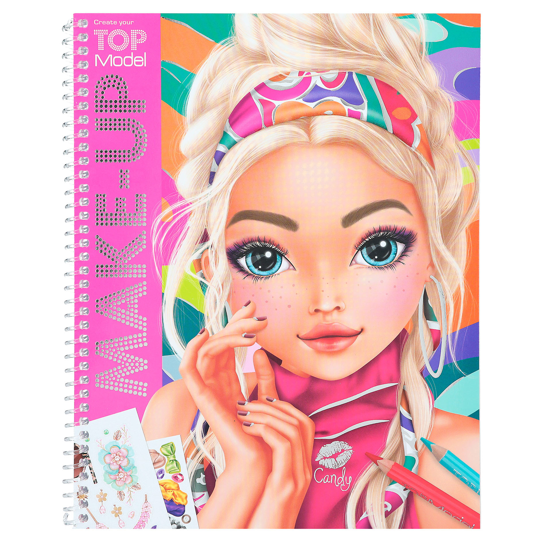 

Книжка для розфарбовування Top Model Мейкап (0412415)