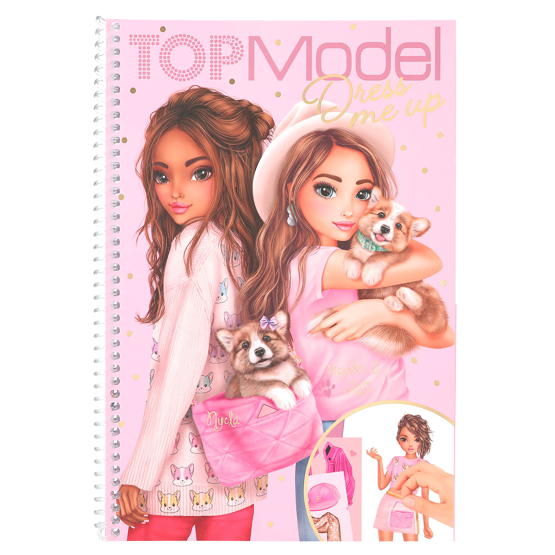 

​Альбом з наліпками Top Model Одягни мене Коргі (0412074)