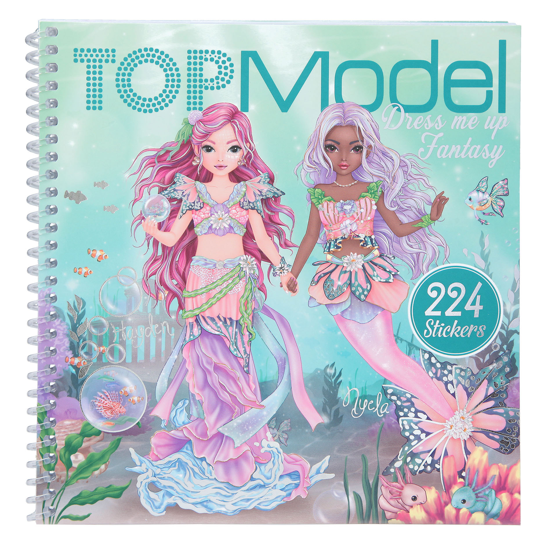 

​Альбом з наліпками Top Model Одягни мене Фентезі (0411964)
