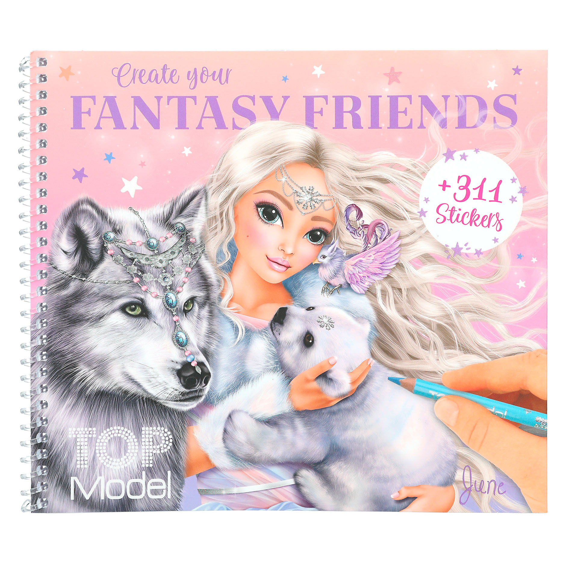 

Книжка для розфарбовування Top Model Фантастичні друзі IceWorld (0412072)